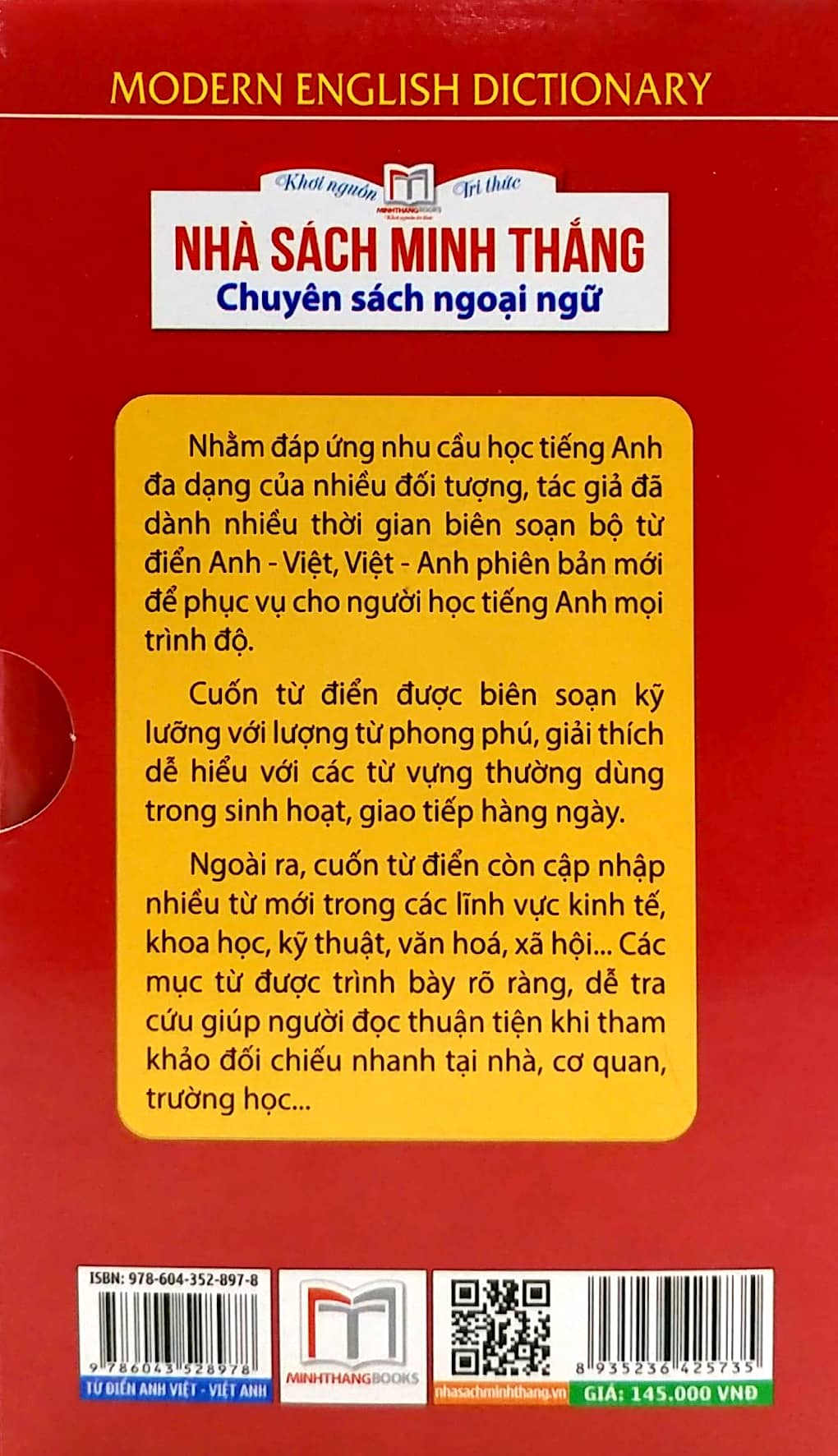 từ điển anh.việt - việt.anh (tái bản 2022) - Ảnh 7