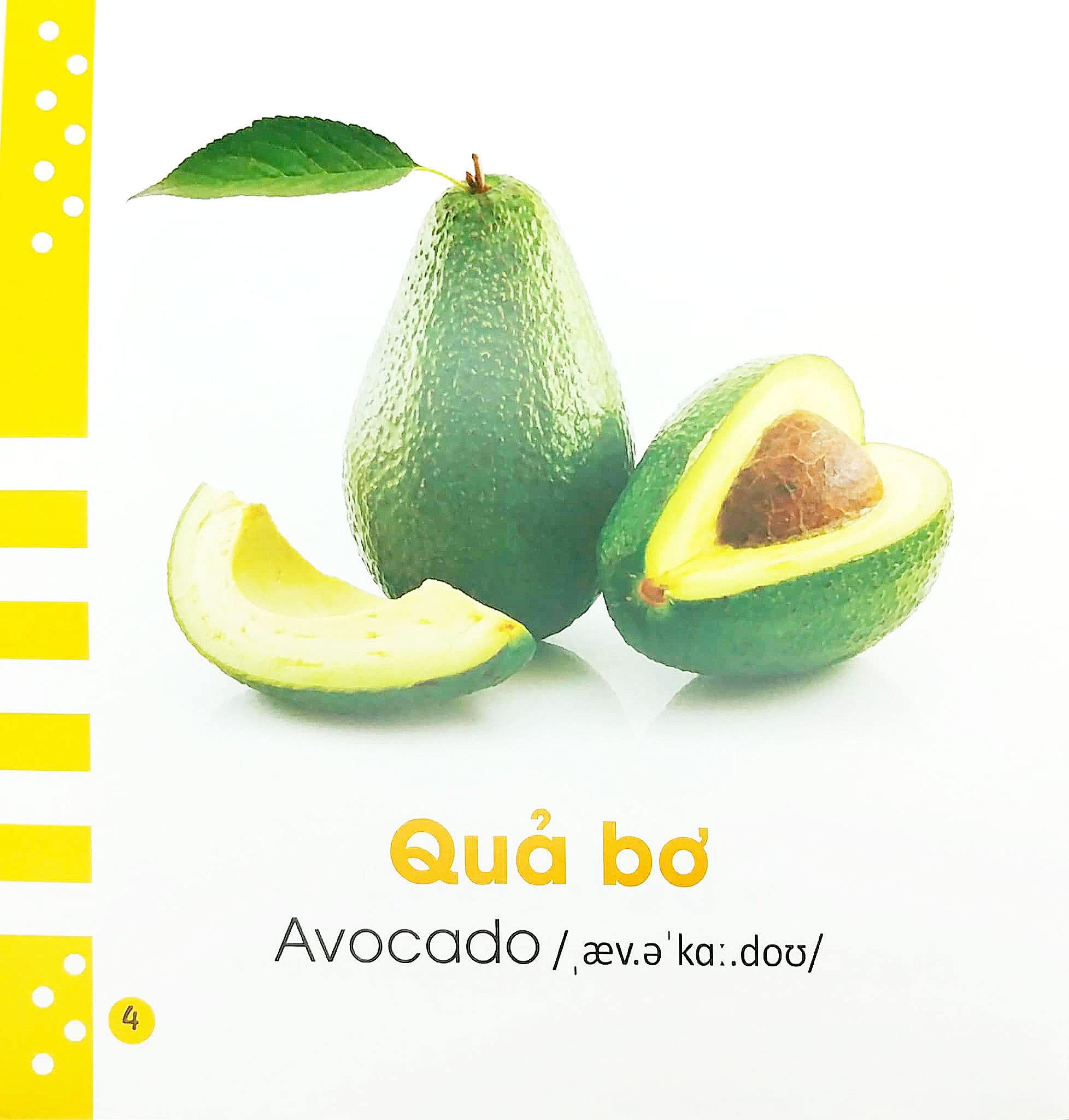 từ điển bằng hình cho bé - các loại hoa quả - fruits - Ảnh 5