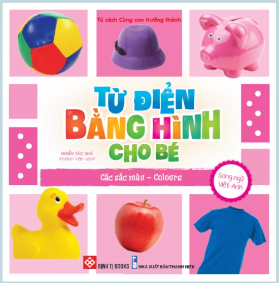 từ điển bằng hình cho bé - các sắc màu - Ảnh 2