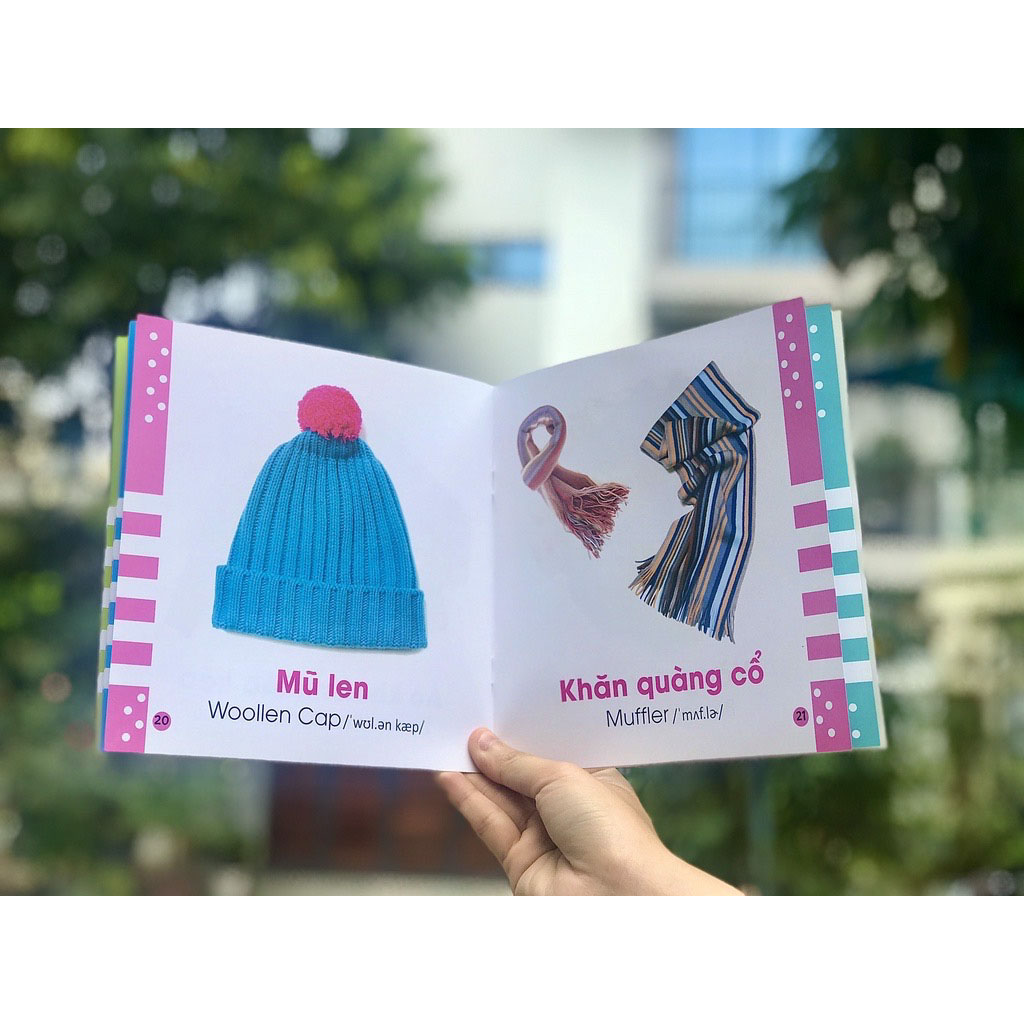 từ điển bằng hình cho bé - các sắc màu - Ảnh 4