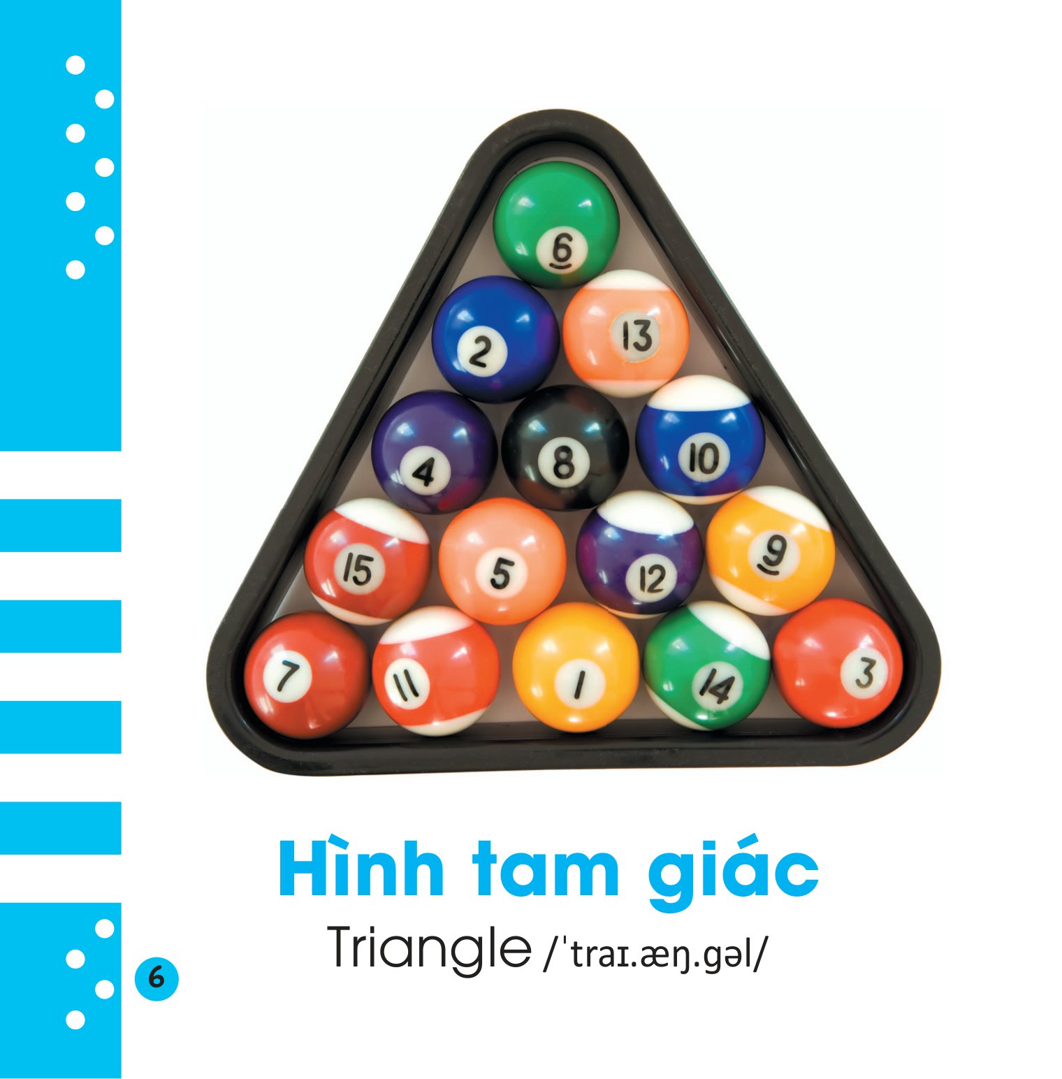 từ điển bằng hình cho bé - hình dạng và sự tương phản - shapes and opposites - Ảnh 7