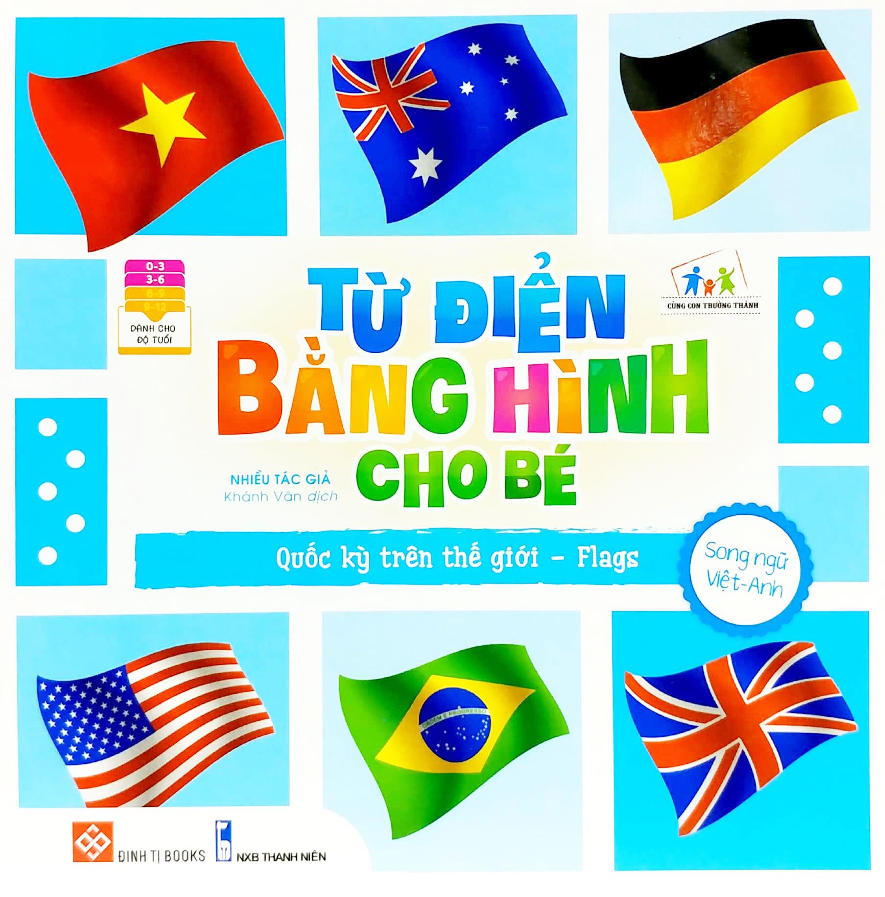 từ điển bằng hình cho bé - quốc kỳ trên thế giới - flags - Ảnh 2