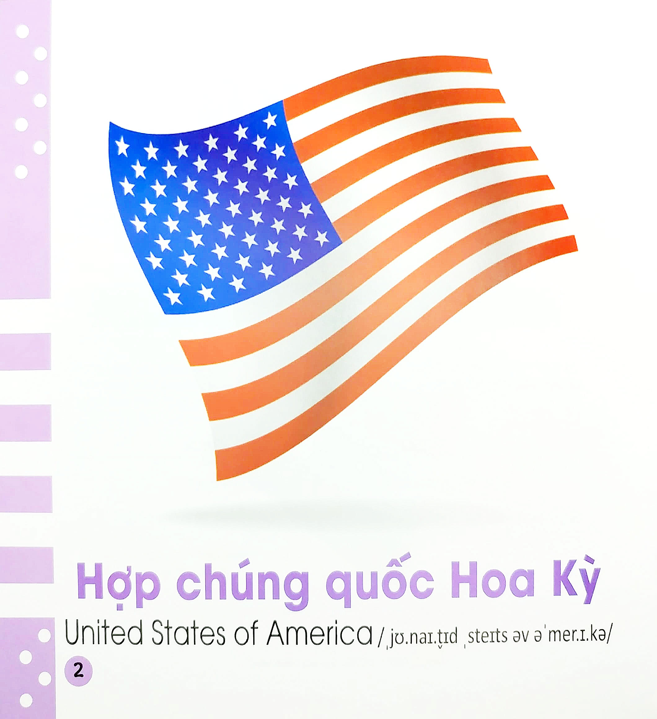 từ điển bằng hình cho bé - quốc kỳ trên thế giới - flags - Ảnh 3