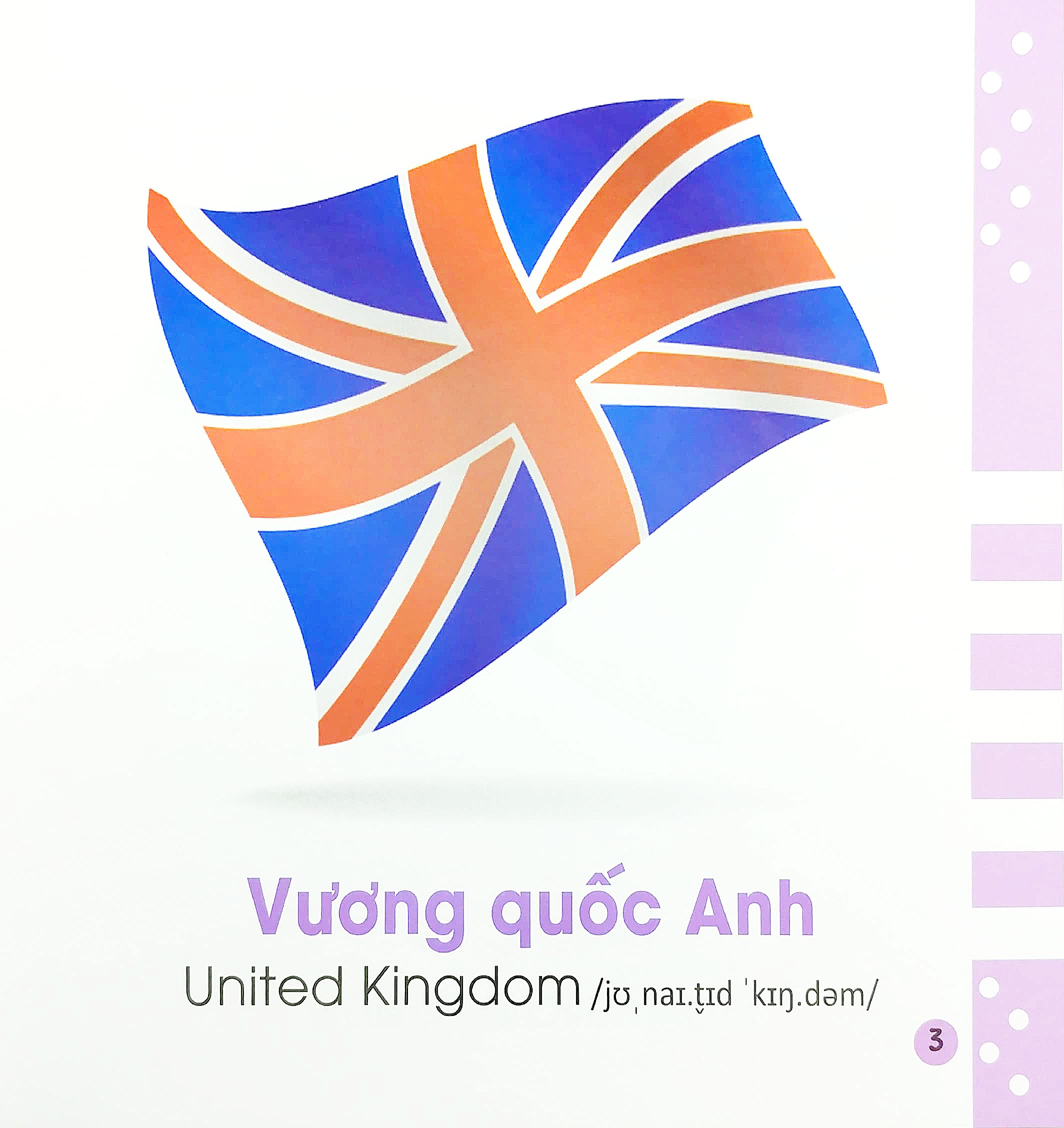 từ điển bằng hình cho bé - quốc kỳ trên thế giới - flags - Ảnh 4