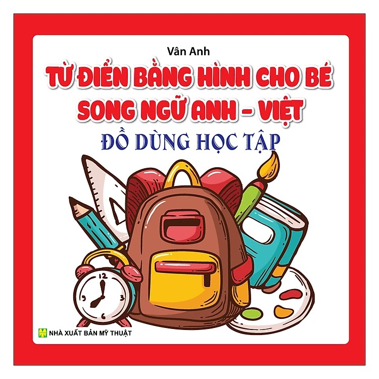 từ điển bằng hình cho bé - song ngữ anh việt - đồ dùng học tập - Ảnh 2