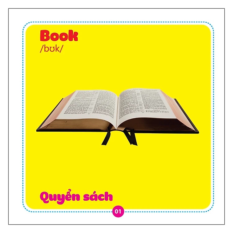 từ điển bằng hình cho bé - song ngữ anh việt - đồ dùng học tập - Ảnh 3