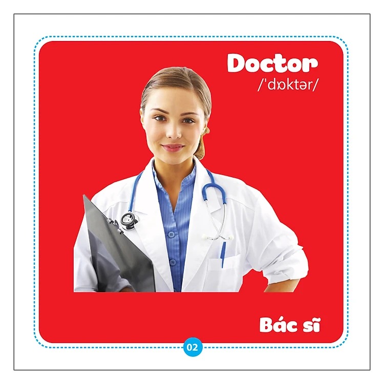 từ điển bằng hình cho bé - song ngữ anh việt - nghề nghiệp - Ảnh 4