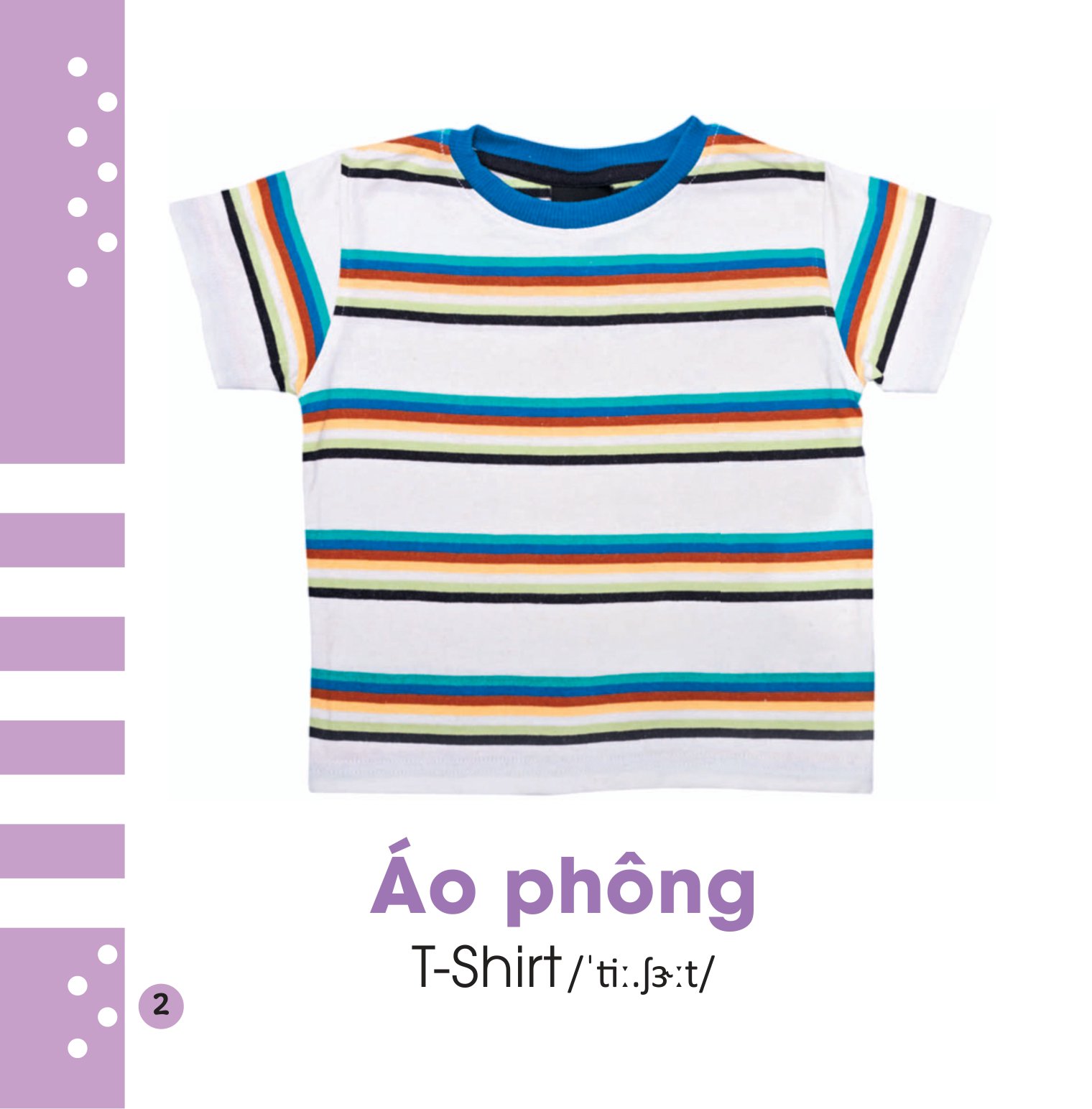 từ điển bằng hình cho bé - trang phục và phụ kiện - clothes and accessories - Ảnh 3