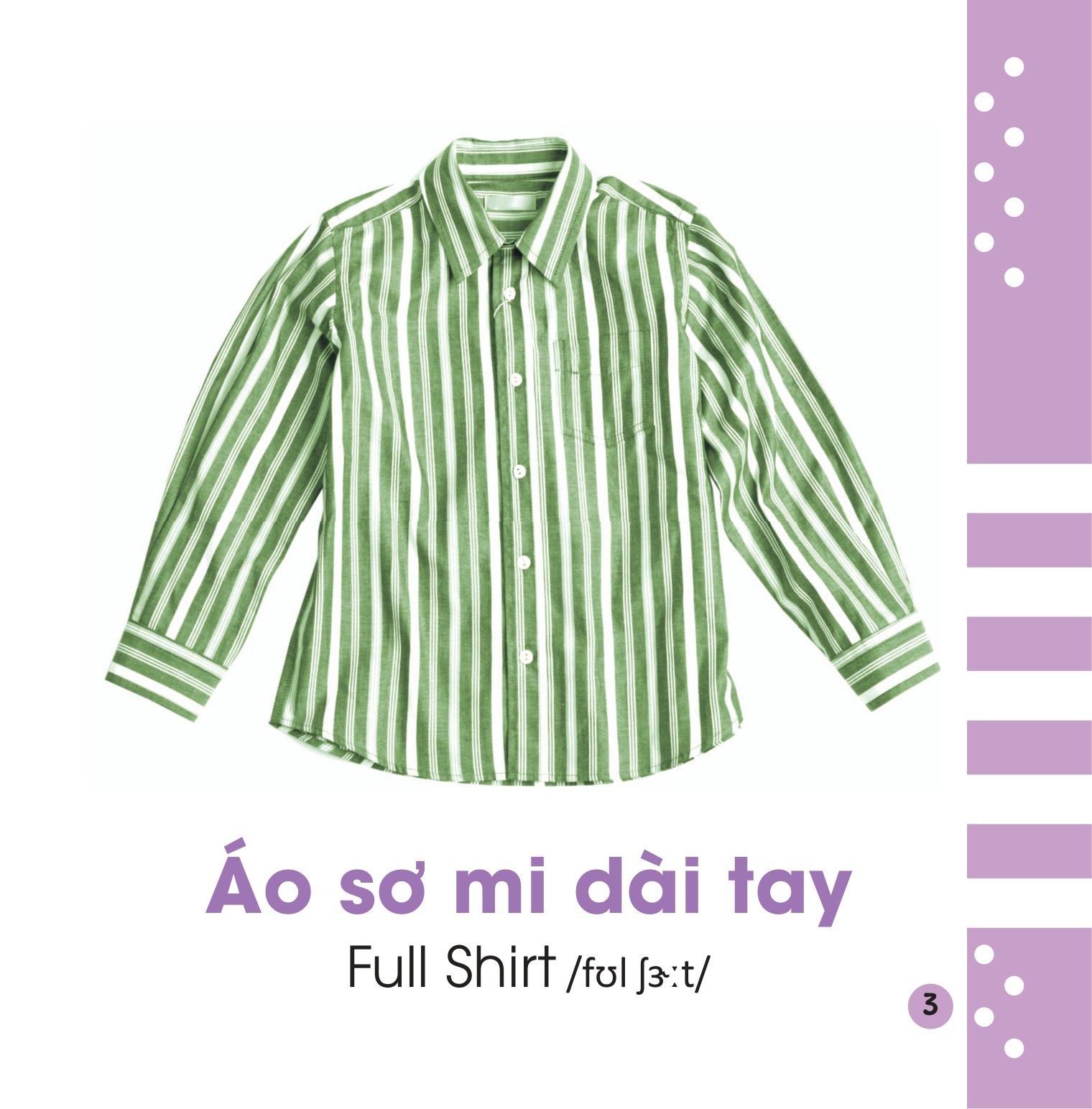 từ điển bằng hình cho bé - trang phục và phụ kiện - clothes and accessories - Ảnh 4