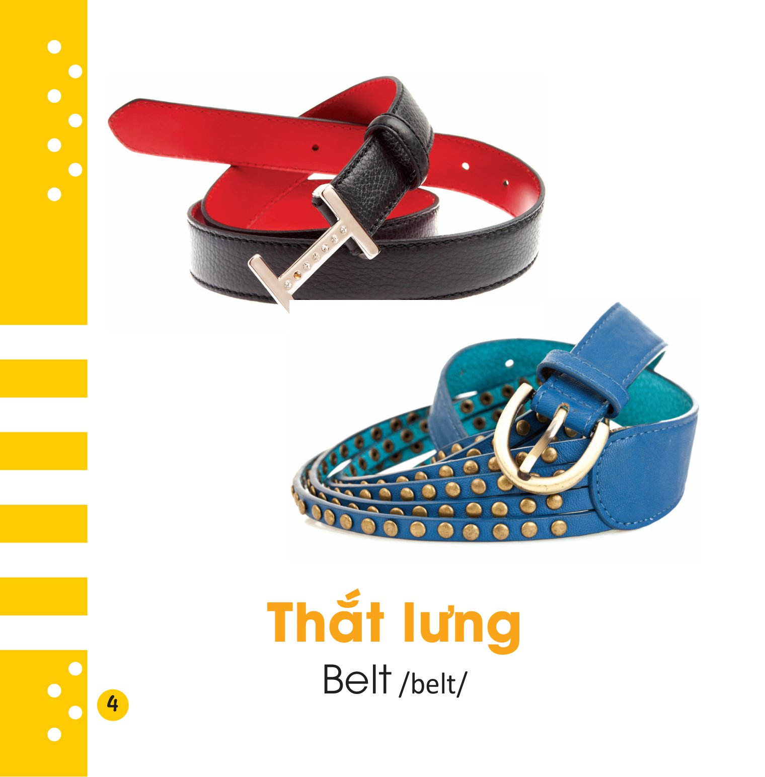 từ điển bằng hình cho bé - trang phục và phụ kiện - clothes and accessories - Ảnh 5