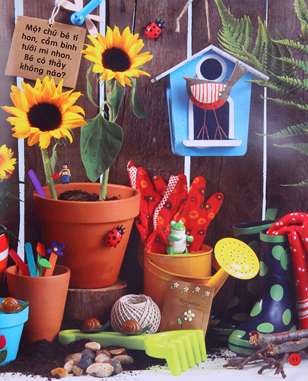 từ điển bằng hình cho trẻ mầm non - những từ đầu tiên (tái bản 2019) - Ảnh 10