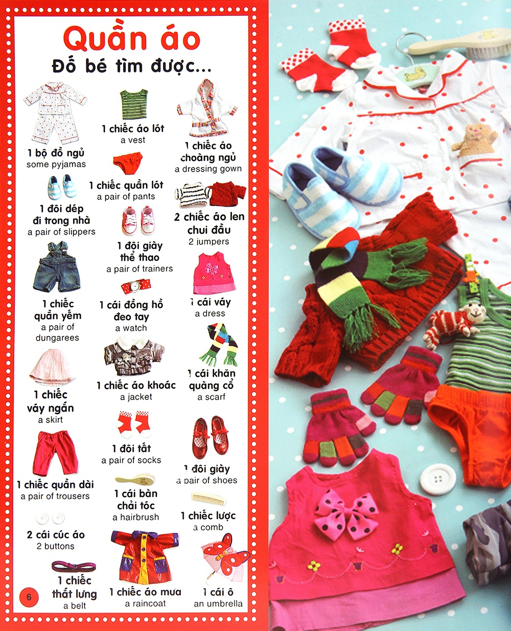 từ điển bằng hình cho trẻ mầm non - những từ đầu tiên (tái bản 2019) - Ảnh 5