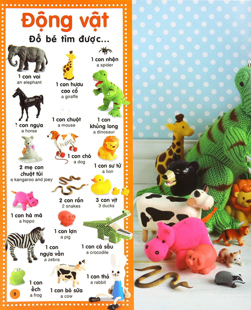 từ điển bằng hình cho trẻ mầm non - những từ đầu tiên (tái bản 2019) - Ảnh 7