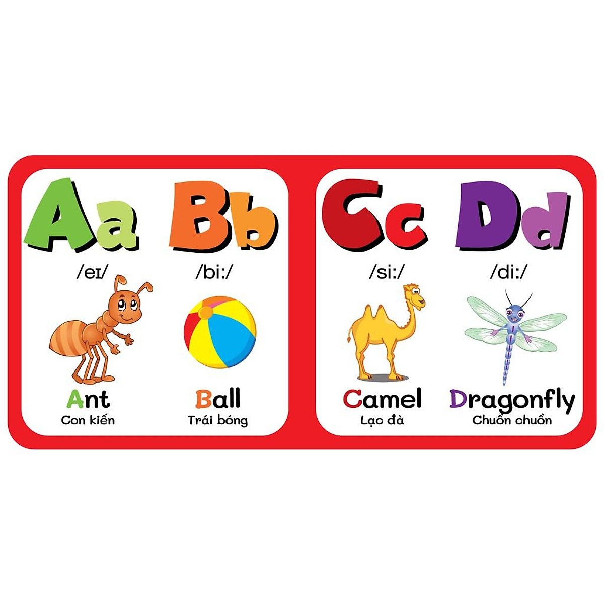 từ điển bằng hình đầu tiên của bé - alphabet - chữ cái - Ảnh 4