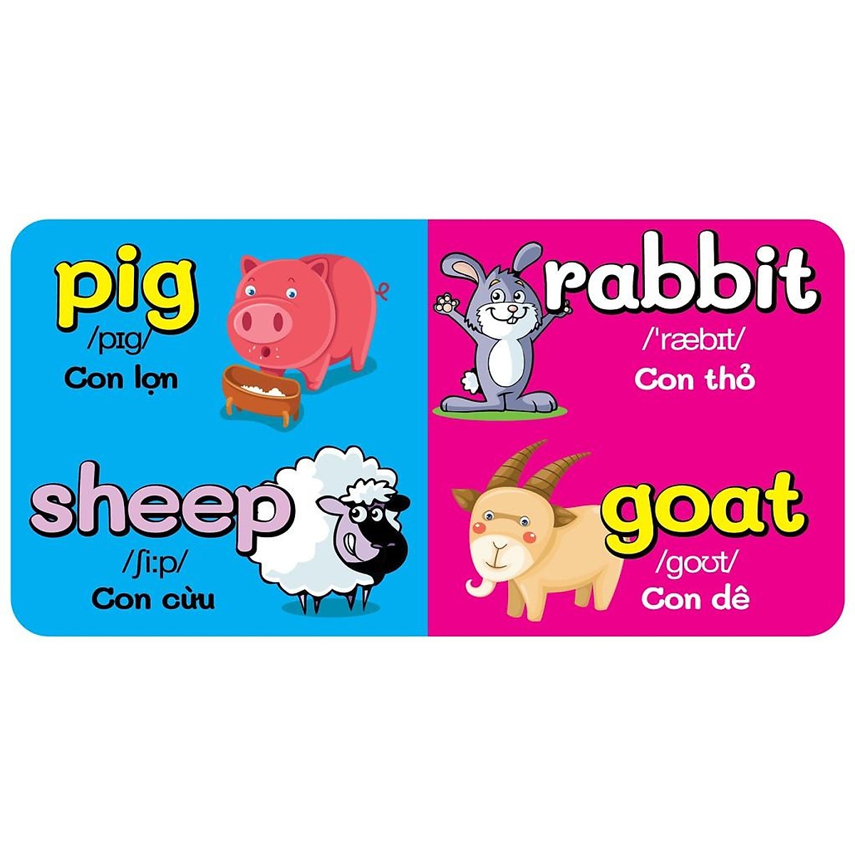 từ điển bằng hình đầu tiên của bé - animals - động vật - Ảnh 4