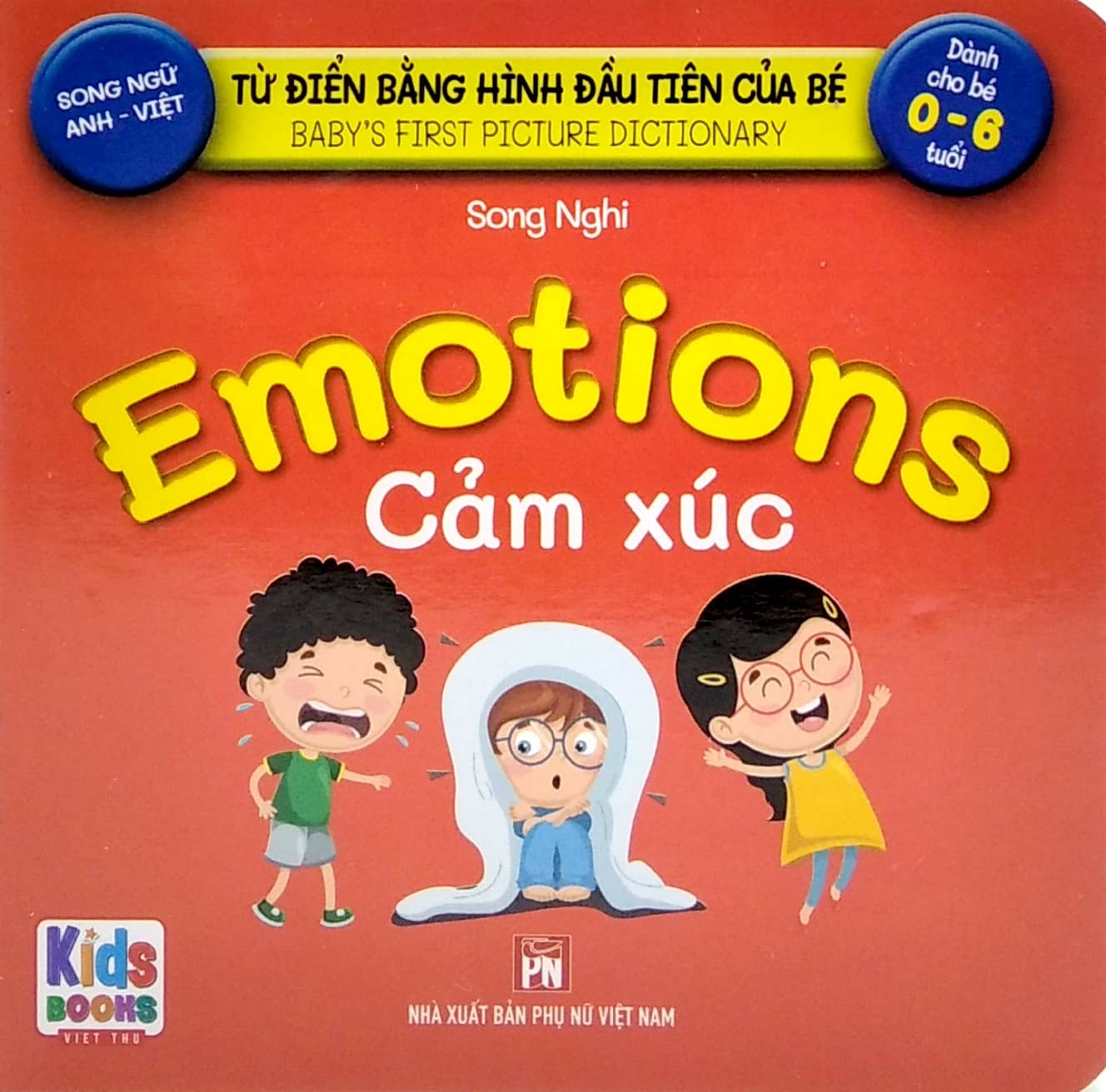 từ điển bằng hình đầu tiên của bé - baby's first picture dictionary - emotions - cảm xúc - Ảnh 2