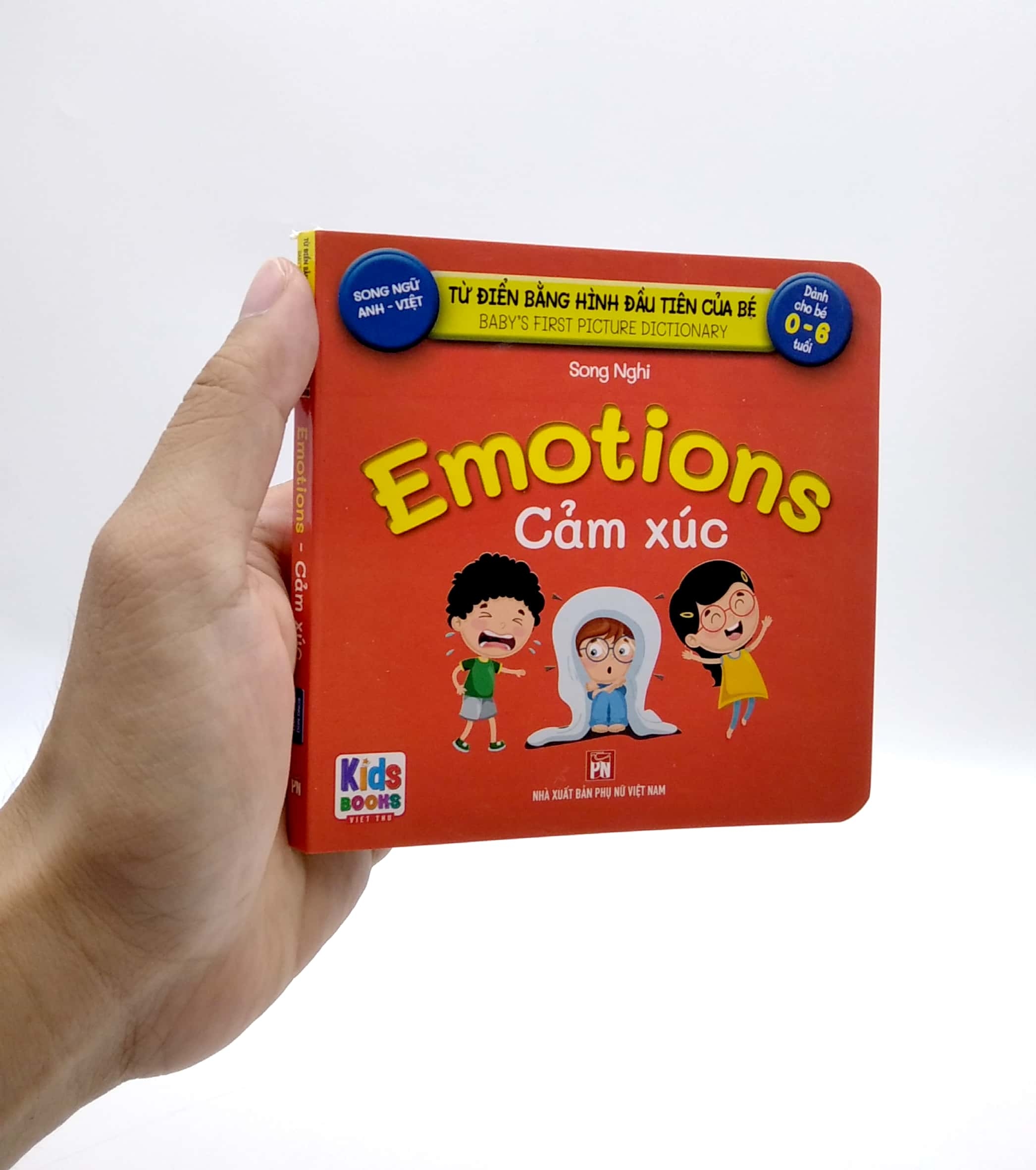 từ điển bằng hình đầu tiên của bé - baby's first picture dictionary - emotions - cảm xúc - Ảnh 7
