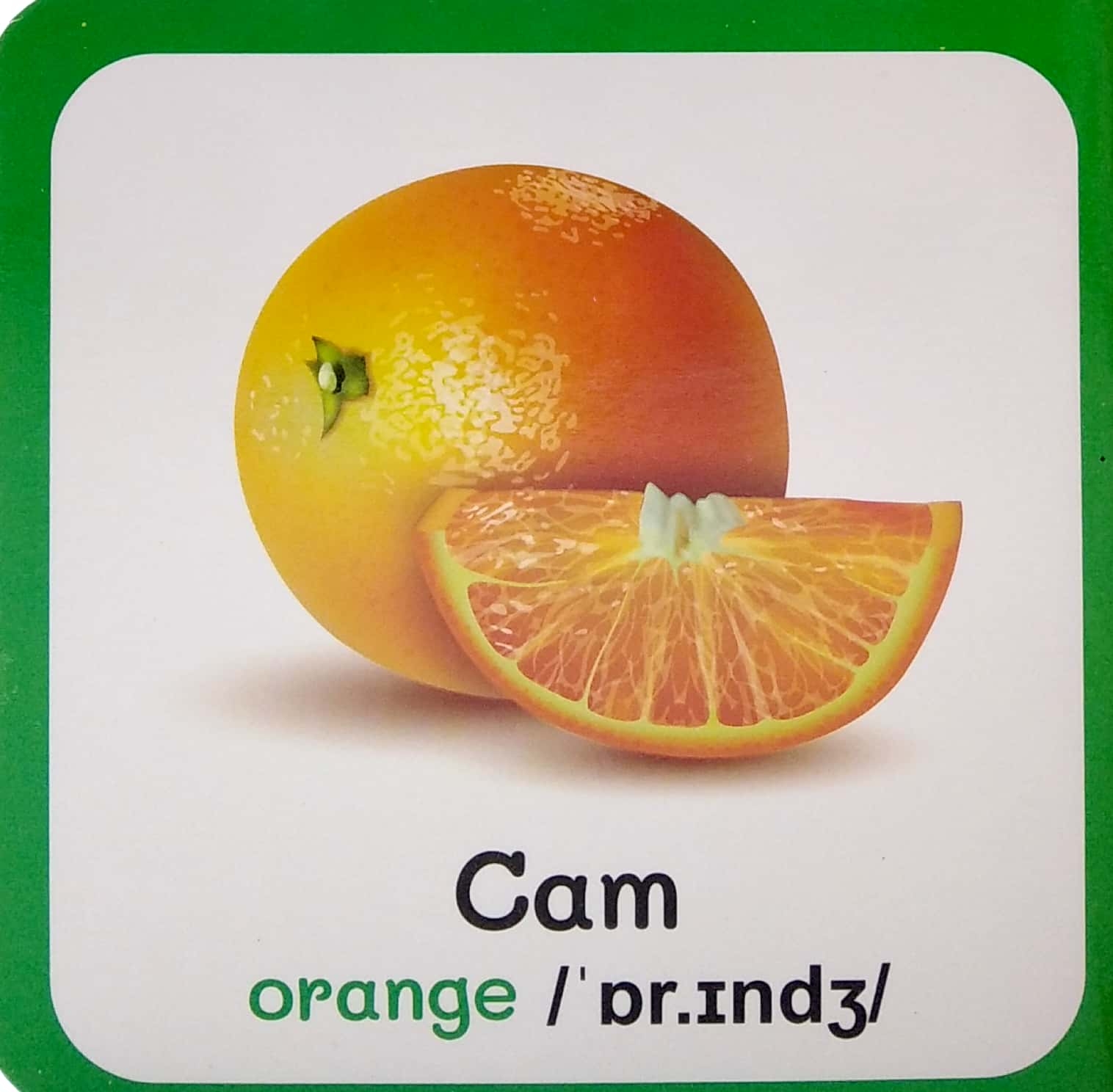 từ điển bằng hình đầu tiên của bé - baby's first picture dictionary - fruits - trái cây - Ảnh 3