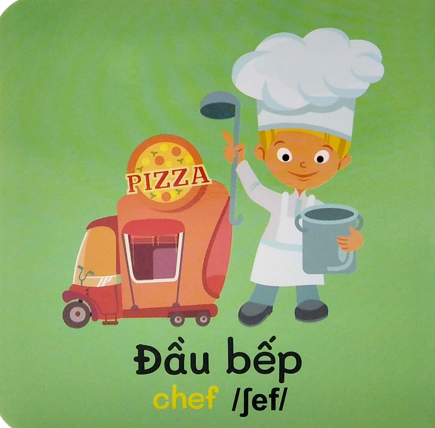 từ điển bằng hình đầu tiên của bé - baby's first picture dictionary - jobs - nghề nghiệp - Ảnh 3
