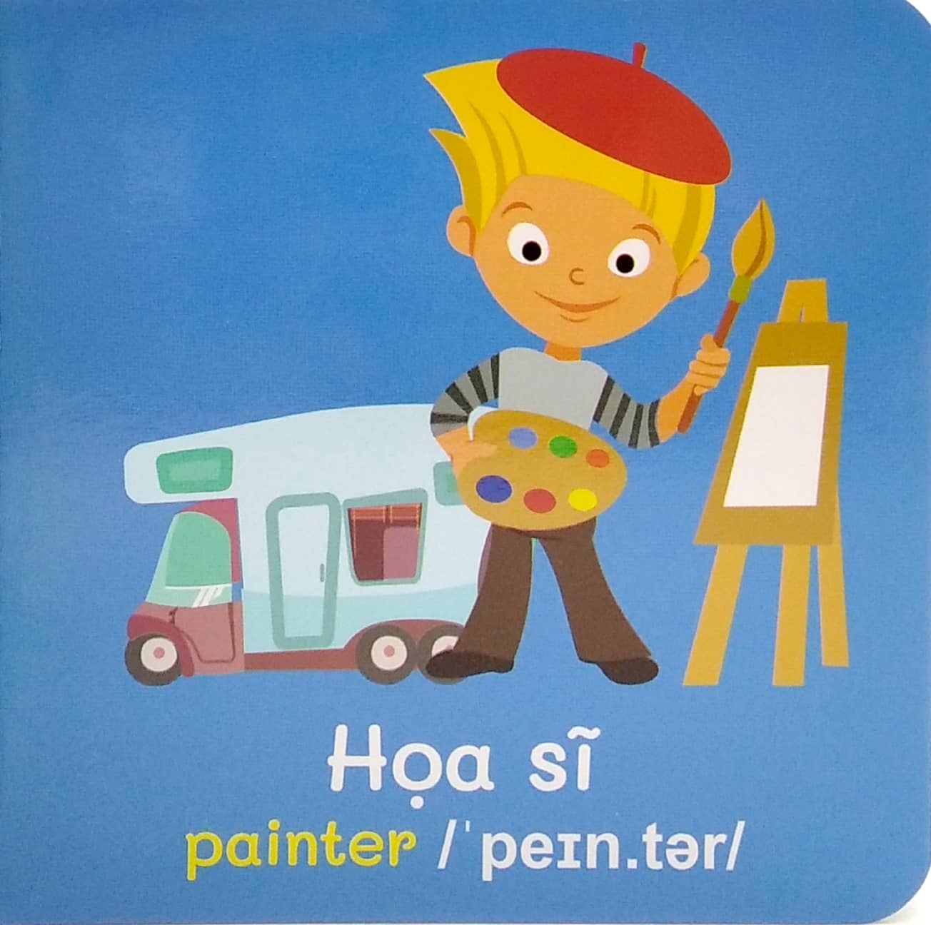 từ điển bằng hình đầu tiên của bé - baby's first picture dictionary - jobs - nghề nghiệp - Ảnh 4