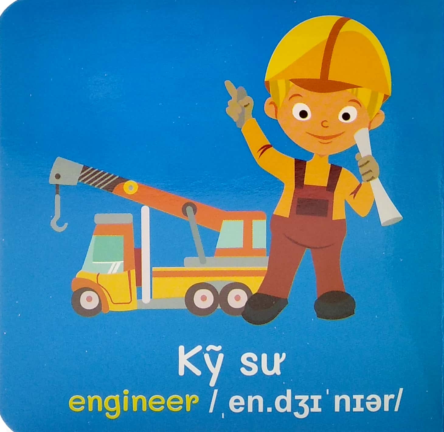 từ điển bằng hình đầu tiên của bé - baby's first picture dictionary - jobs - nghề nghiệp - Ảnh 5