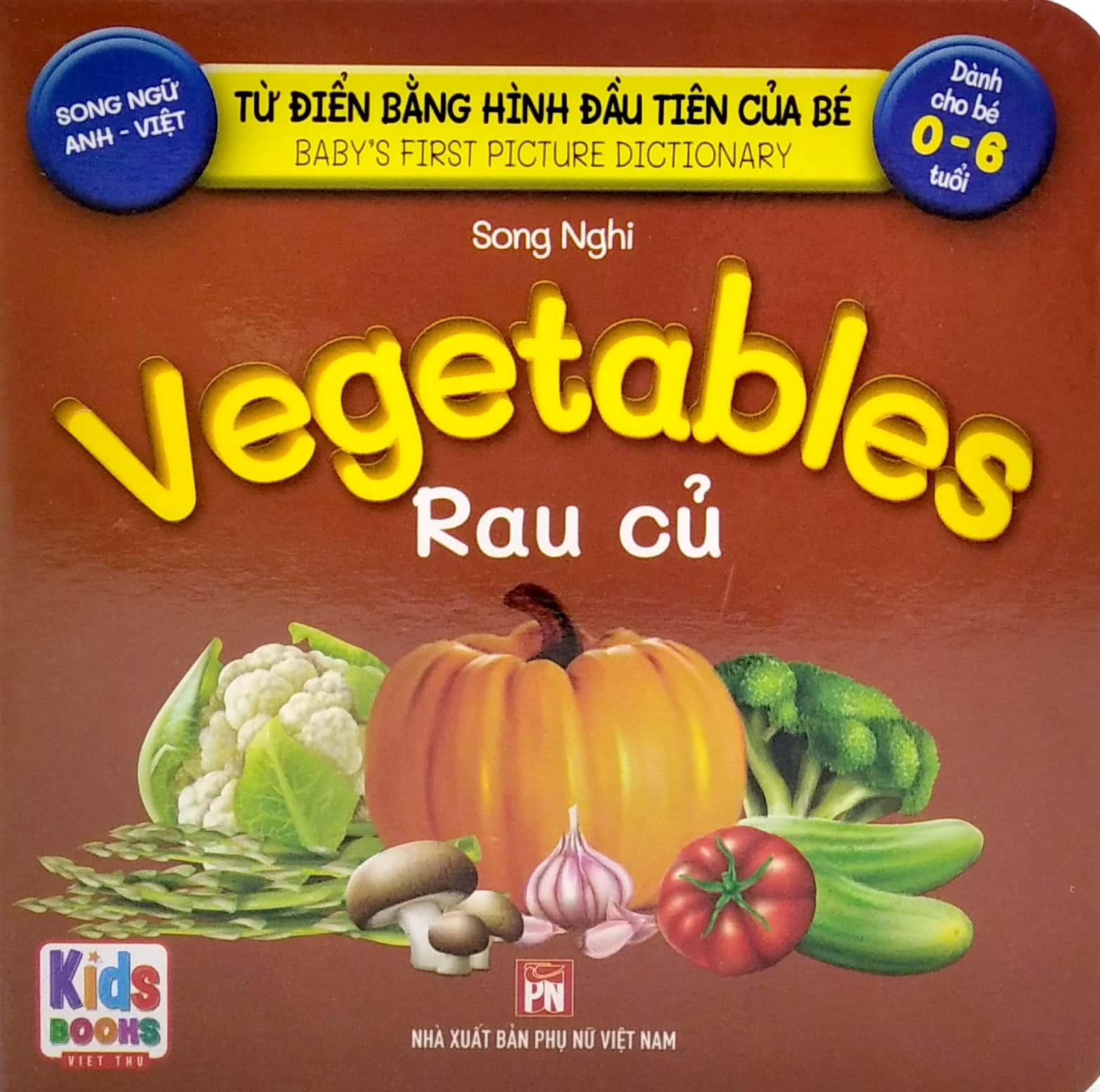 từ điển bằng hình đầu tiên của bé - baby's first picture dictionary - vegettables - rau củ - Ảnh 2