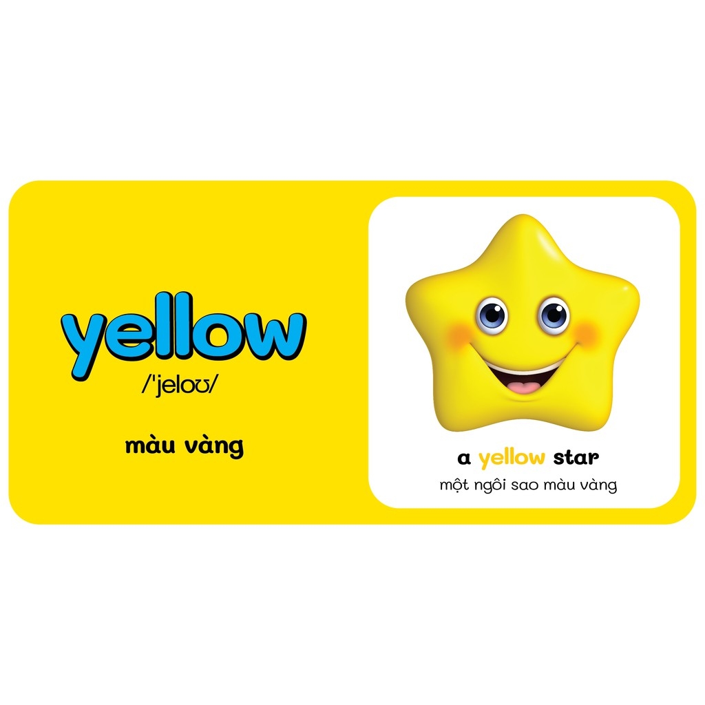 từ điển bằng hình đầu tiên của bé - colours - màu sắc - Ảnh 3