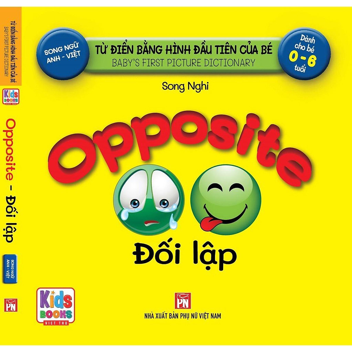 từ điển bằng hình đầu tiên của bé - opposite - đối lập - Ảnh 2