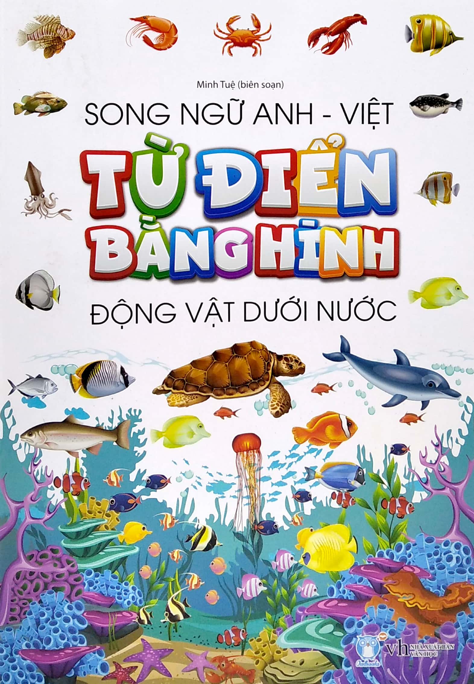 từ điển bằng hình - động vật dưới nước (song ngữ anh - việt) - Ảnh 2