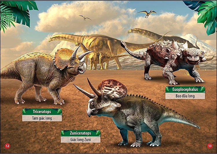 từ điển bằng hình - song ngữ anh-việt - thế giới khủng long - Ảnh 4