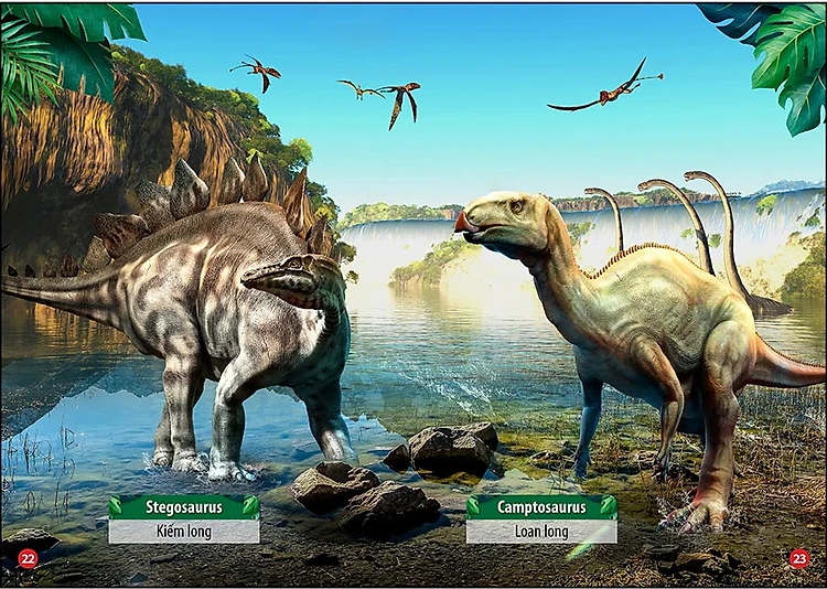 từ điển bằng hình - song ngữ anh-việt - thế giới khủng long - Ảnh 5