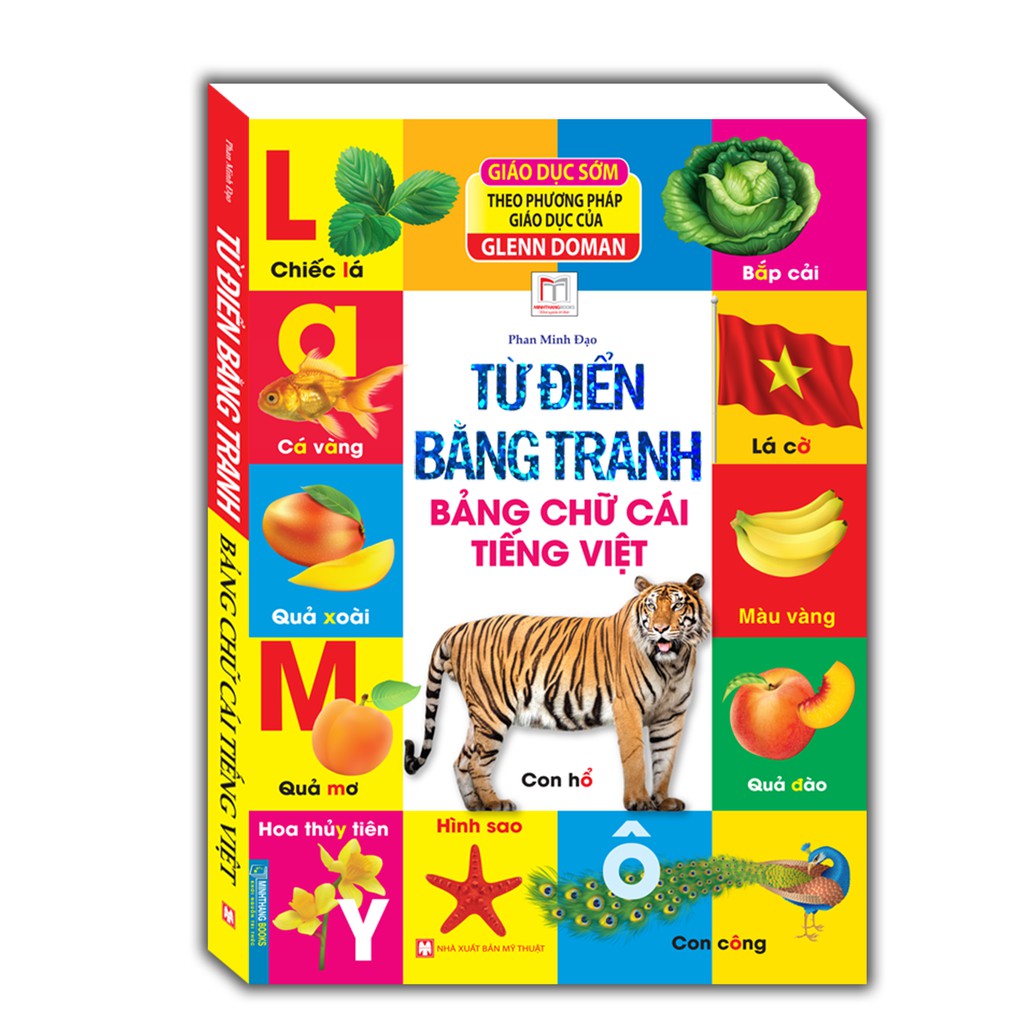từ điển bằng tranh - bảng chữ cái tiếng việt (bìa cứng) - Ảnh 2