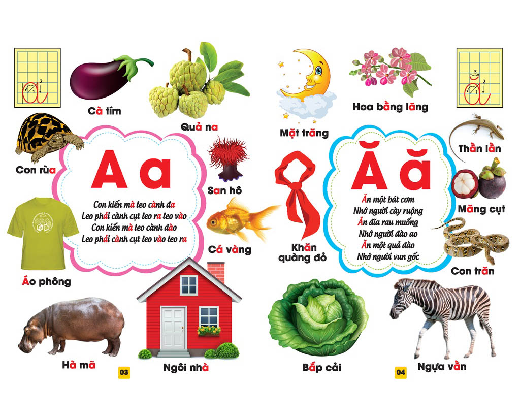 từ điển bằng tranh - bảng chữ cái tiếng việt (bìa cứng) - Ảnh 3