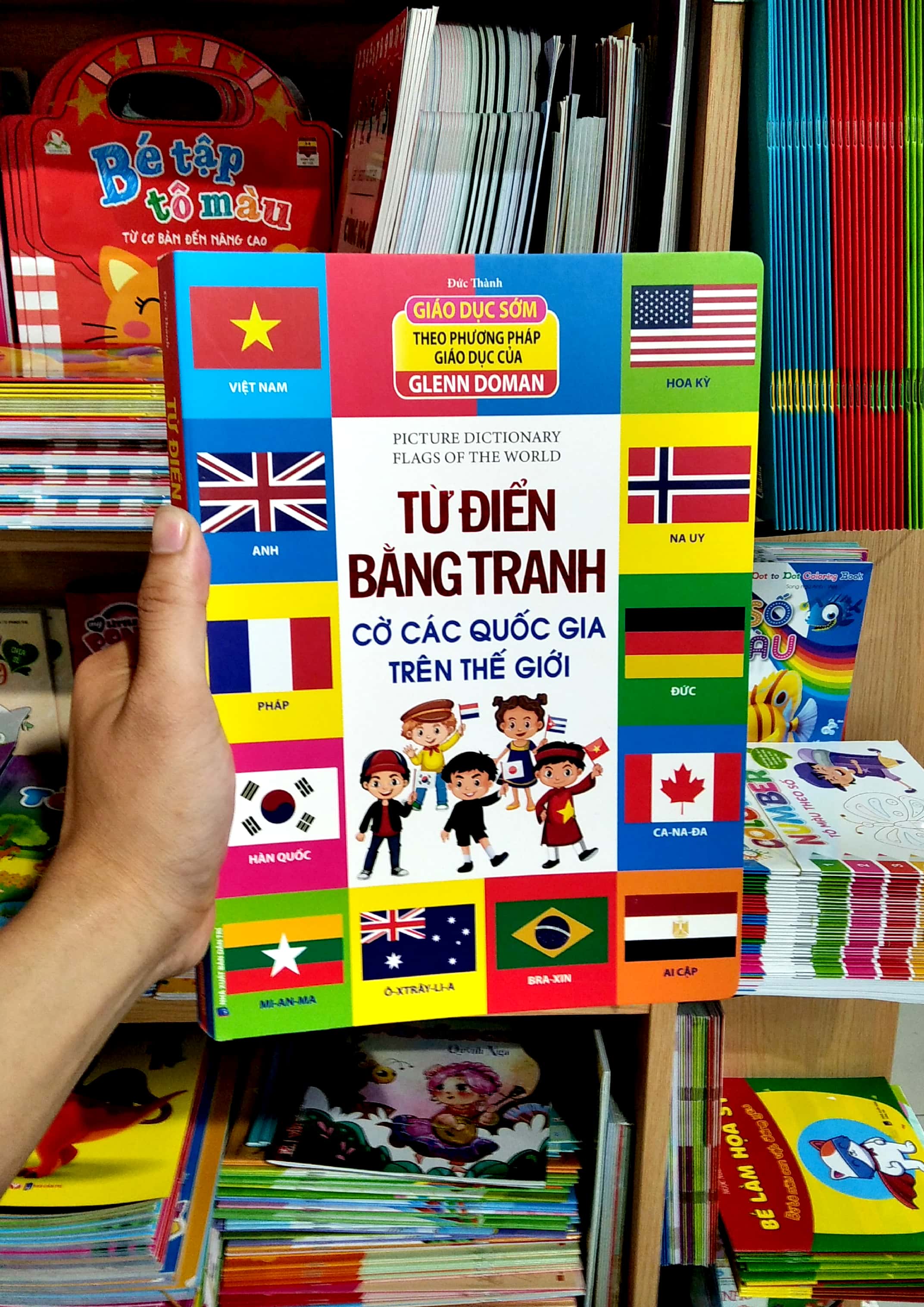 từ điển bằng tranh - cờ các quốc gia trên thế giới (tái bản 2023) - Ảnh 7
