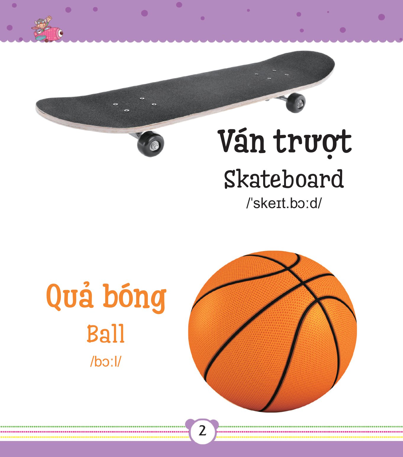 từ điển bằng tranh dành cho trẻ em - đồ dùng của bé - Ảnh 3