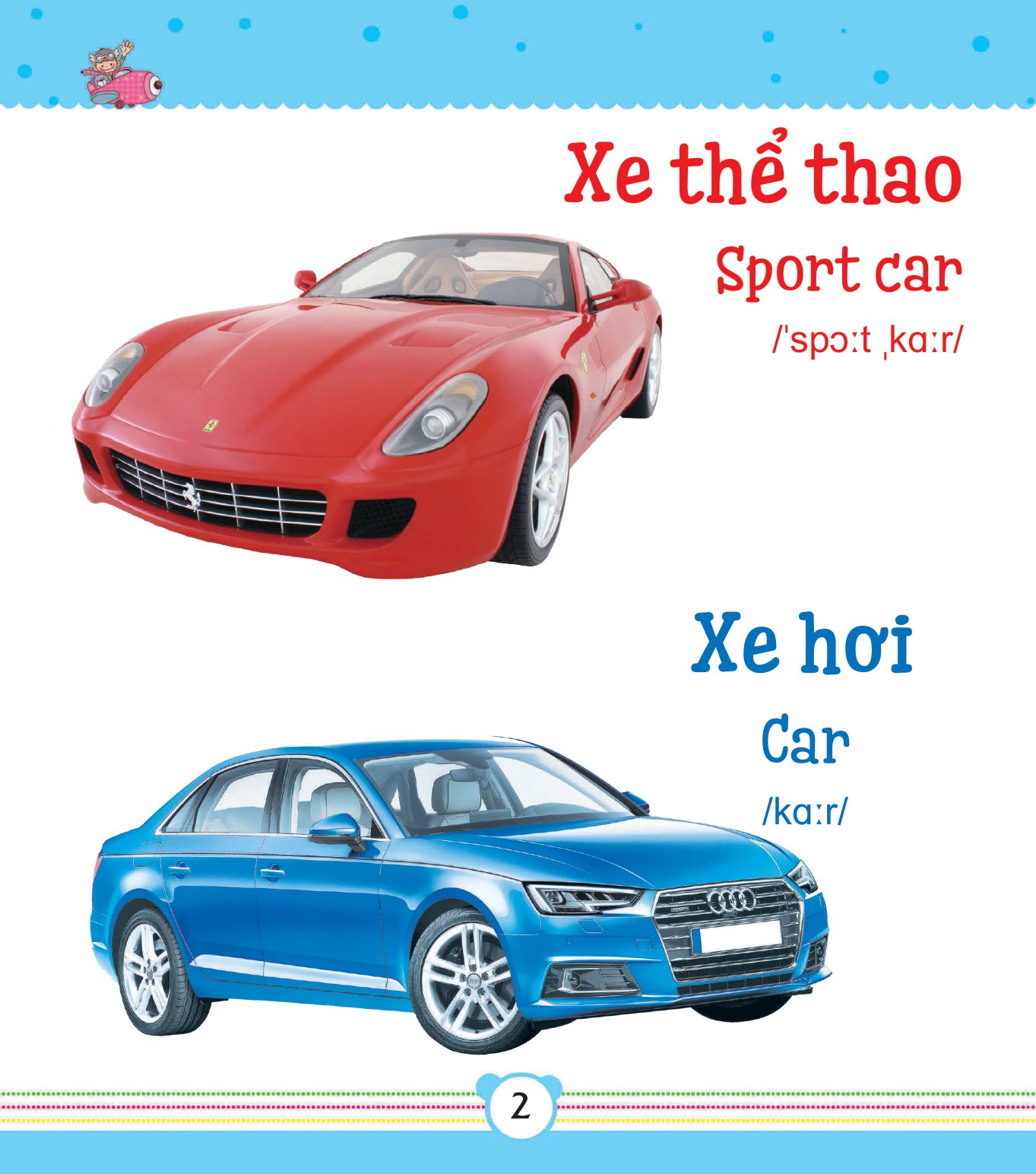 từ điển bằng tranh dành cho trẻ em - phương tiện giao thông - Ảnh 3