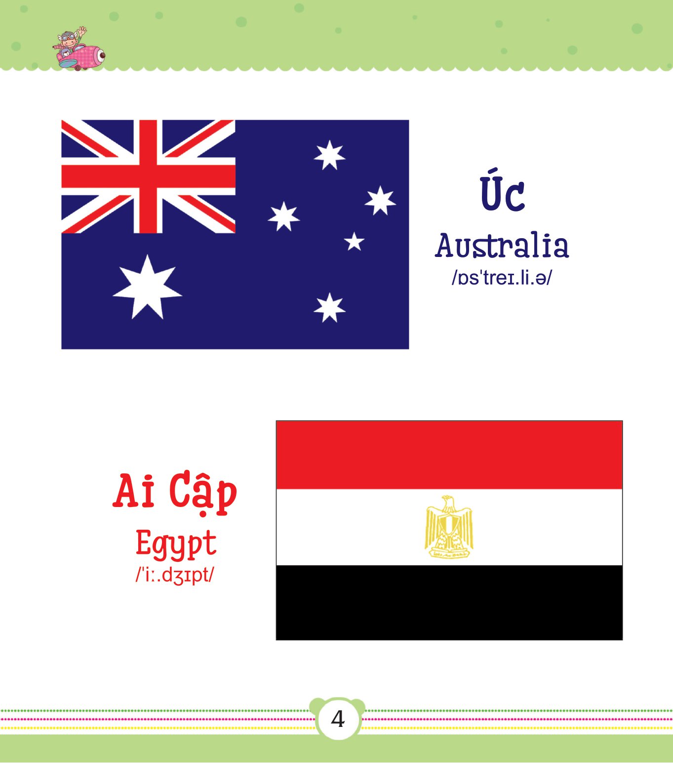 từ điển bằng tranh dành cho trẻ em - quốc kỳ - Ảnh 5