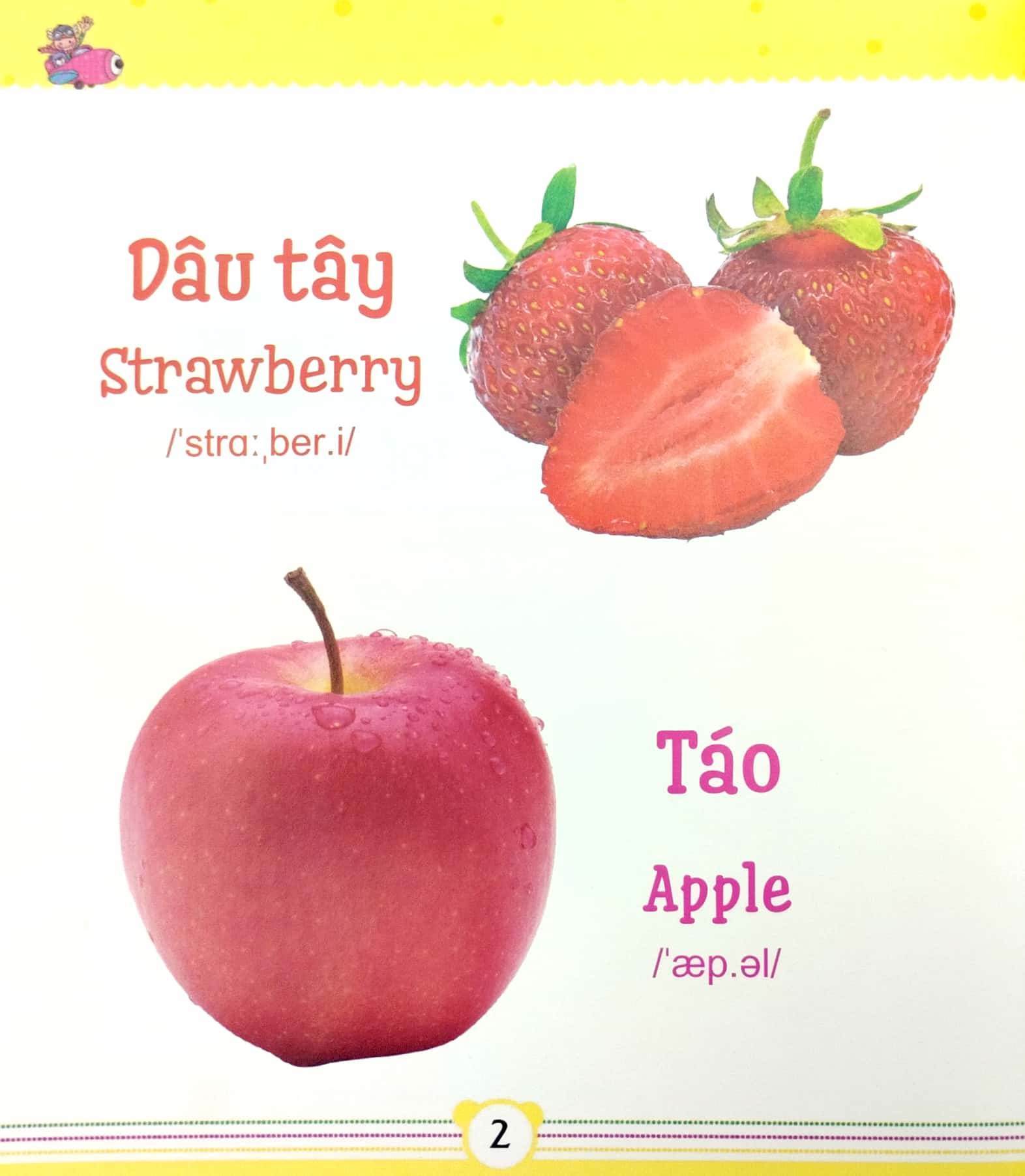 từ điển bằng tranh dành cho trẻ em - trái cây - Ảnh 3