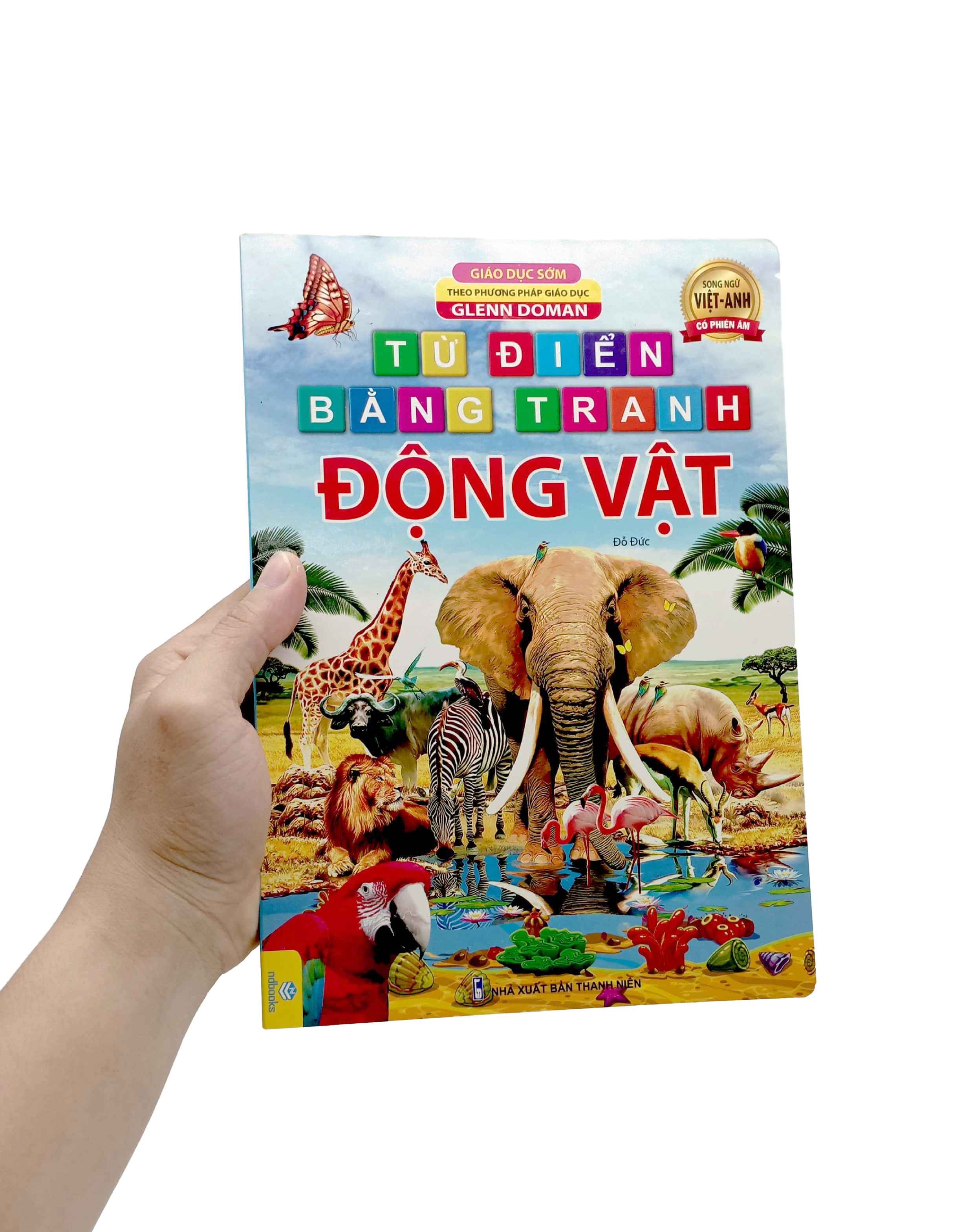 từ điển bằng tranh động vật - song ngữ việt - anh - bìa cứng (có phiên âm) - Ảnh 6