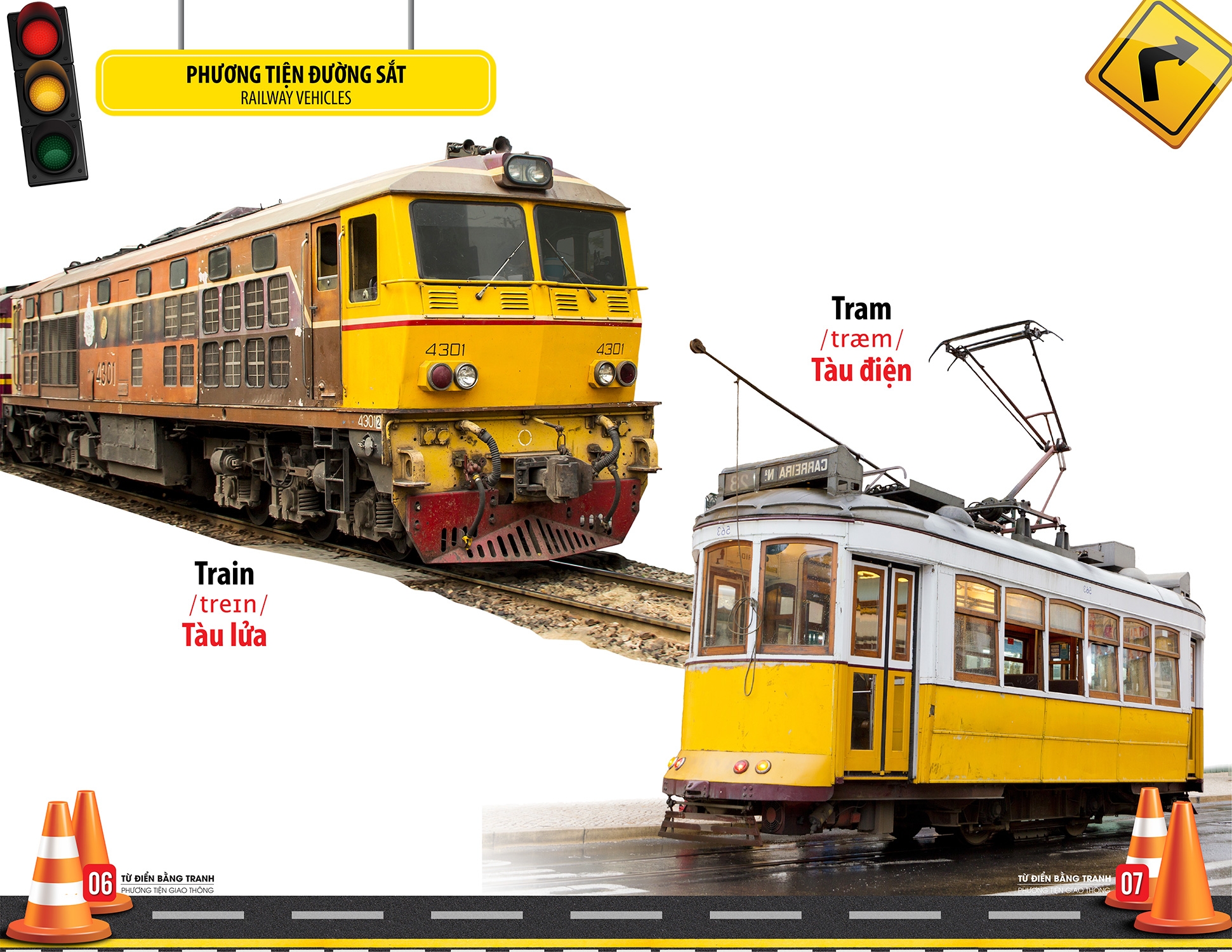 từ điển bằng tranh - phương tiện giao thông - Ảnh 4