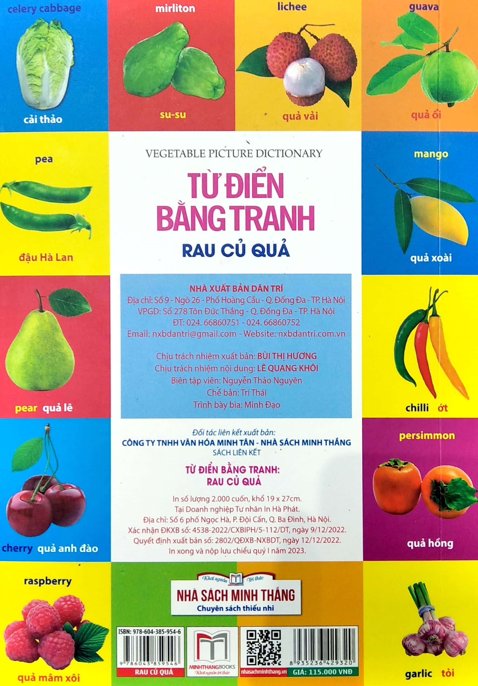 từ điển bằng tranh - rau củ quả (tái bản 2023) - Ảnh 6