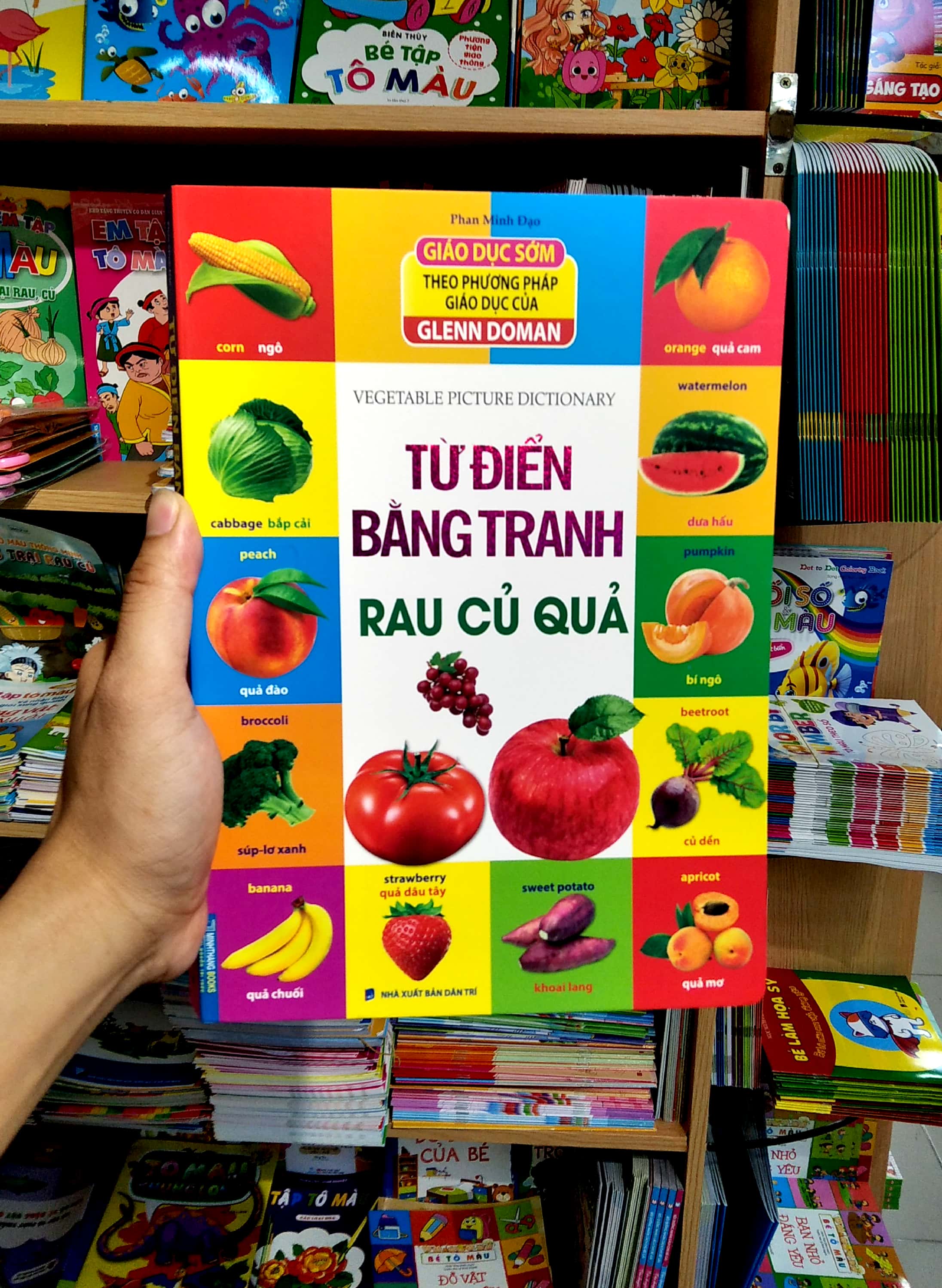 từ điển bằng tranh - rau củ quả (tái bản 2023) - Ảnh 7