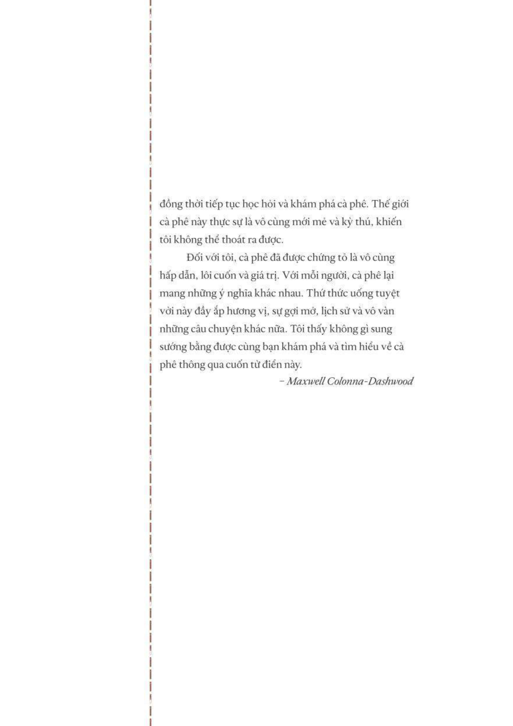 từ điển cà phê - cà phê từ a đến z - bìa cứng - Ảnh 8