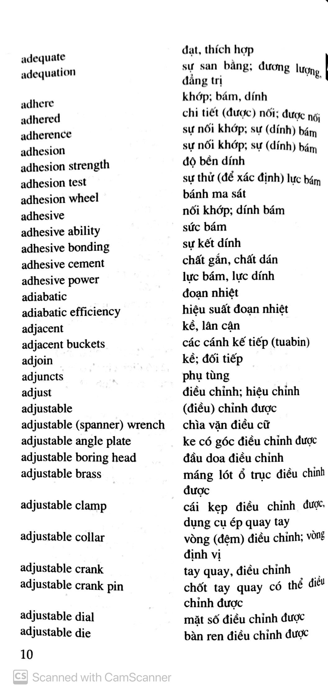 từ điển cơ khí và công trình anh - việt - Ảnh 10