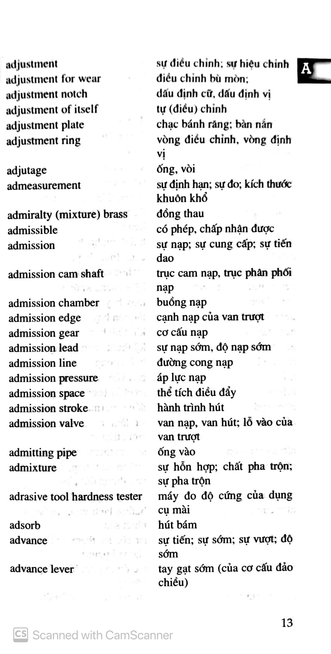 từ điển cơ khí và công trình anh - việt - Ảnh 13