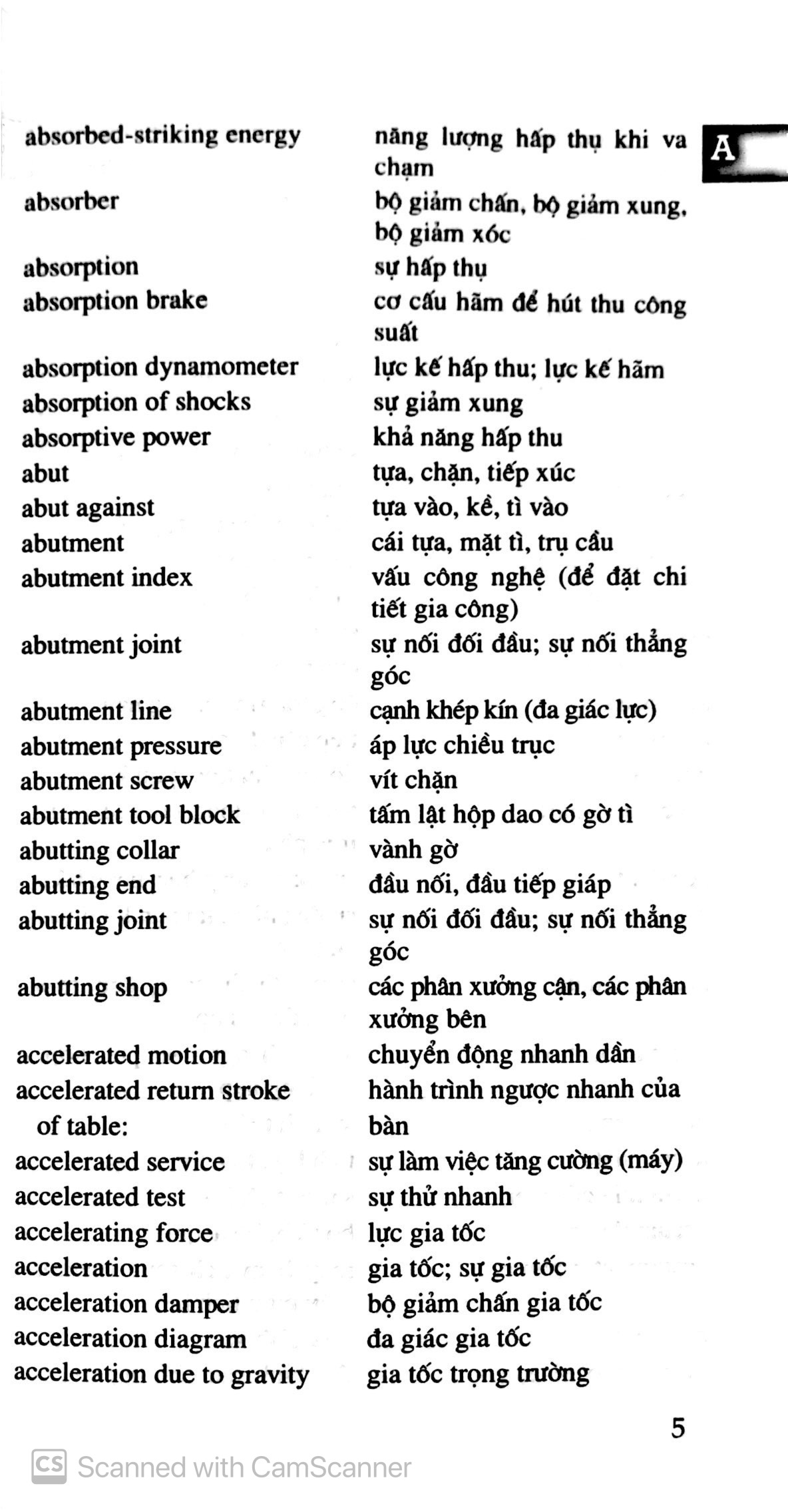 từ điển cơ khí và công trình anh - việt - Ảnh 5