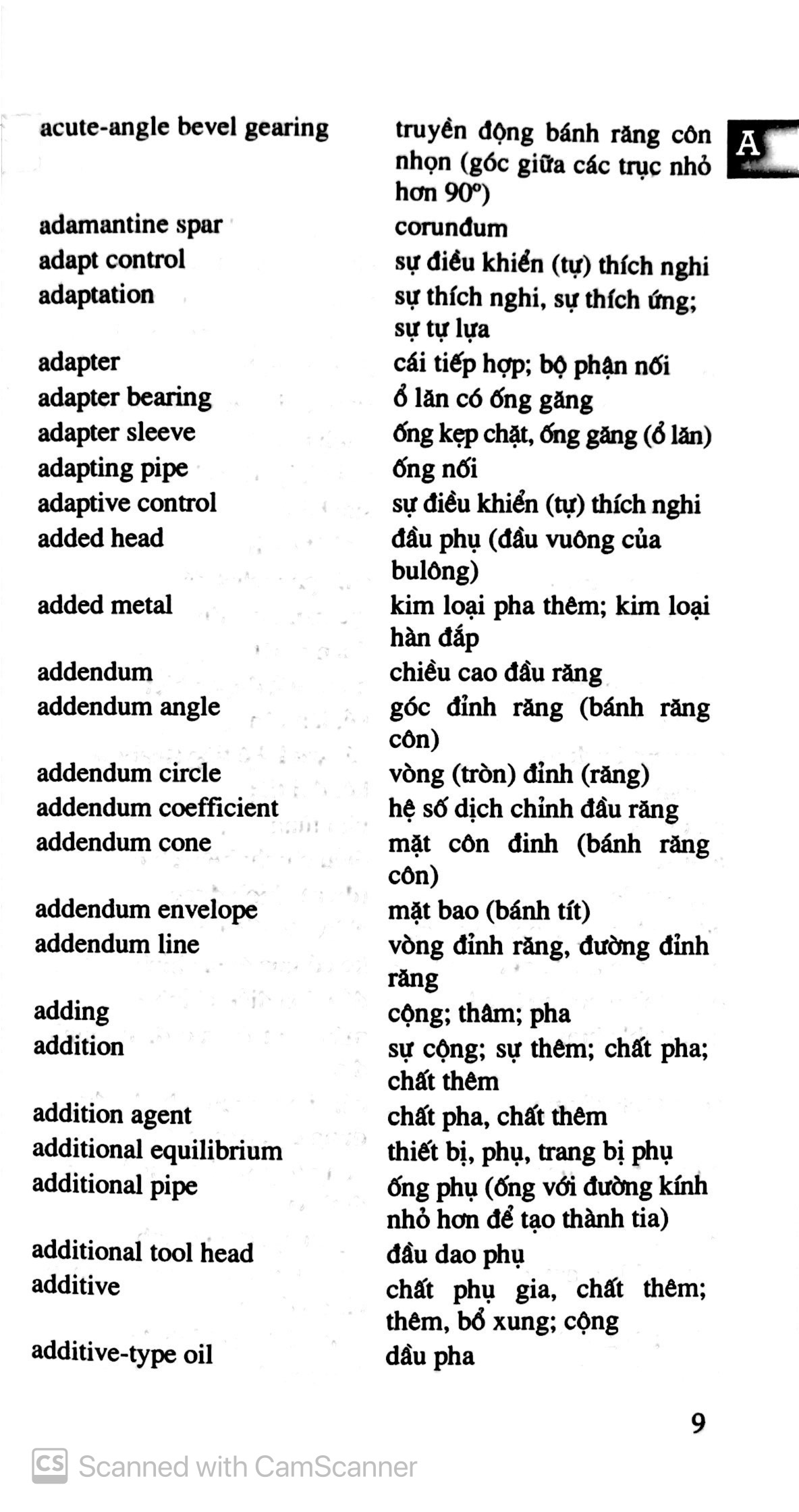 từ điển cơ khí và công trình anh - việt - Ảnh 9