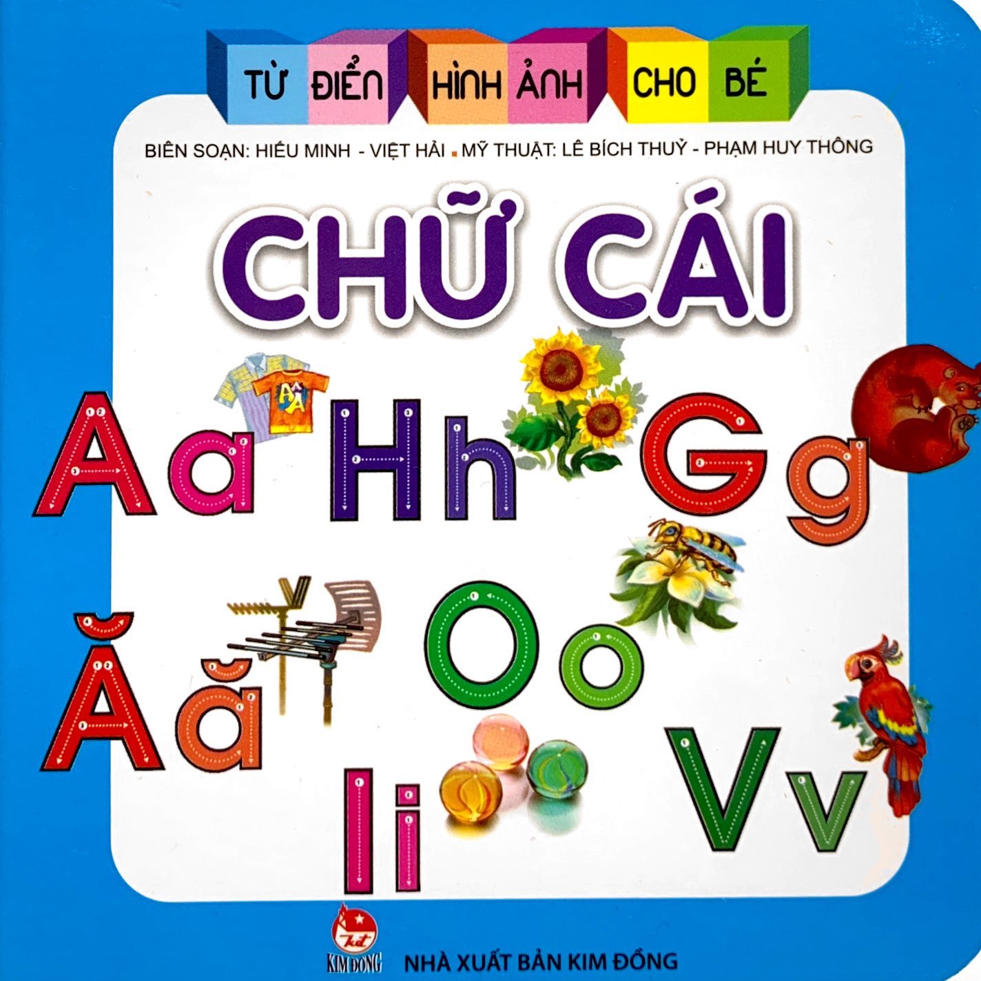 từ điển hình ảnh cho bé - chữ cái (tái bản 2019) - Ảnh 2