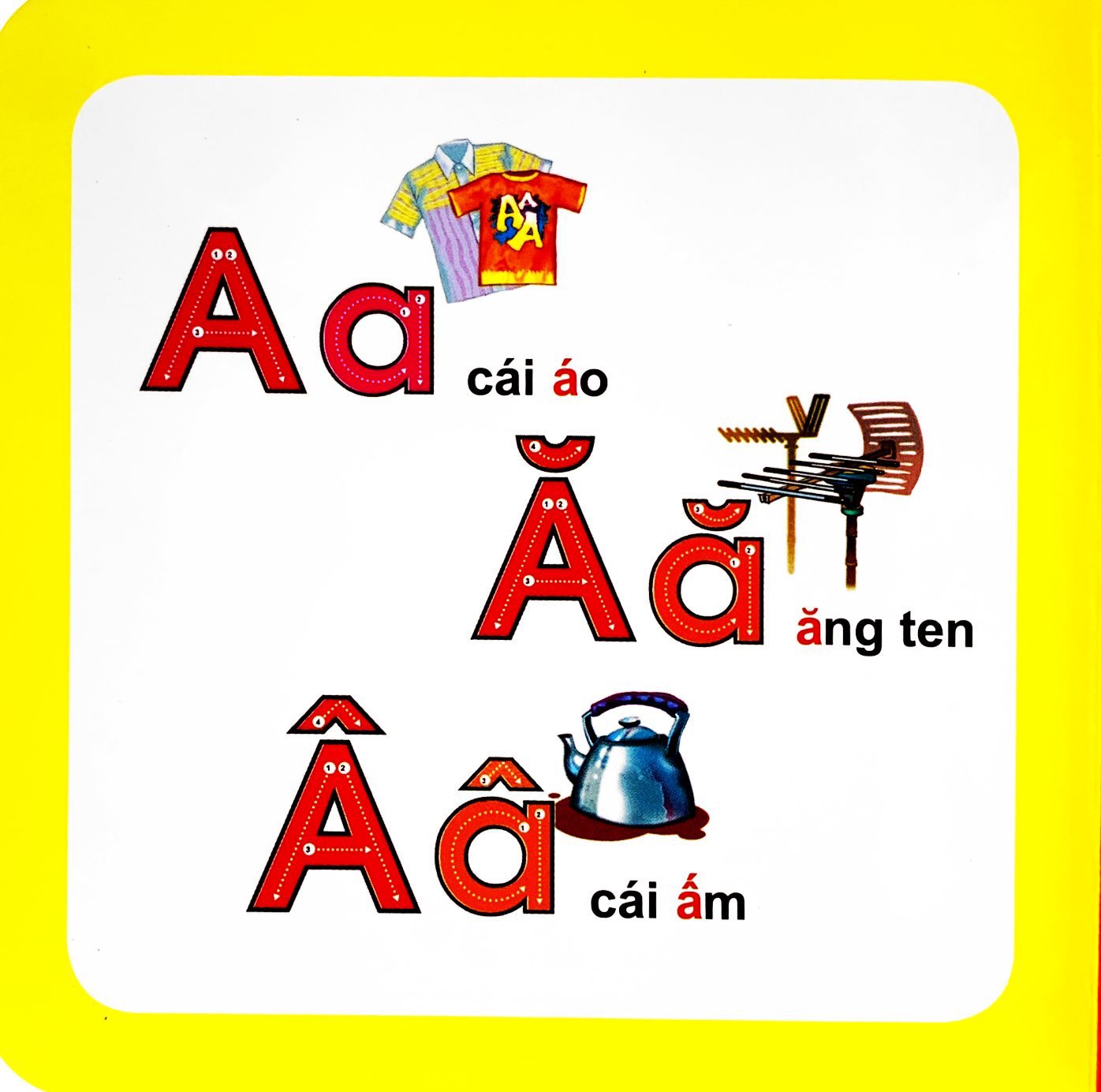 từ điển hình ảnh cho bé - chữ cái (tái bản 2019) - Ảnh 3