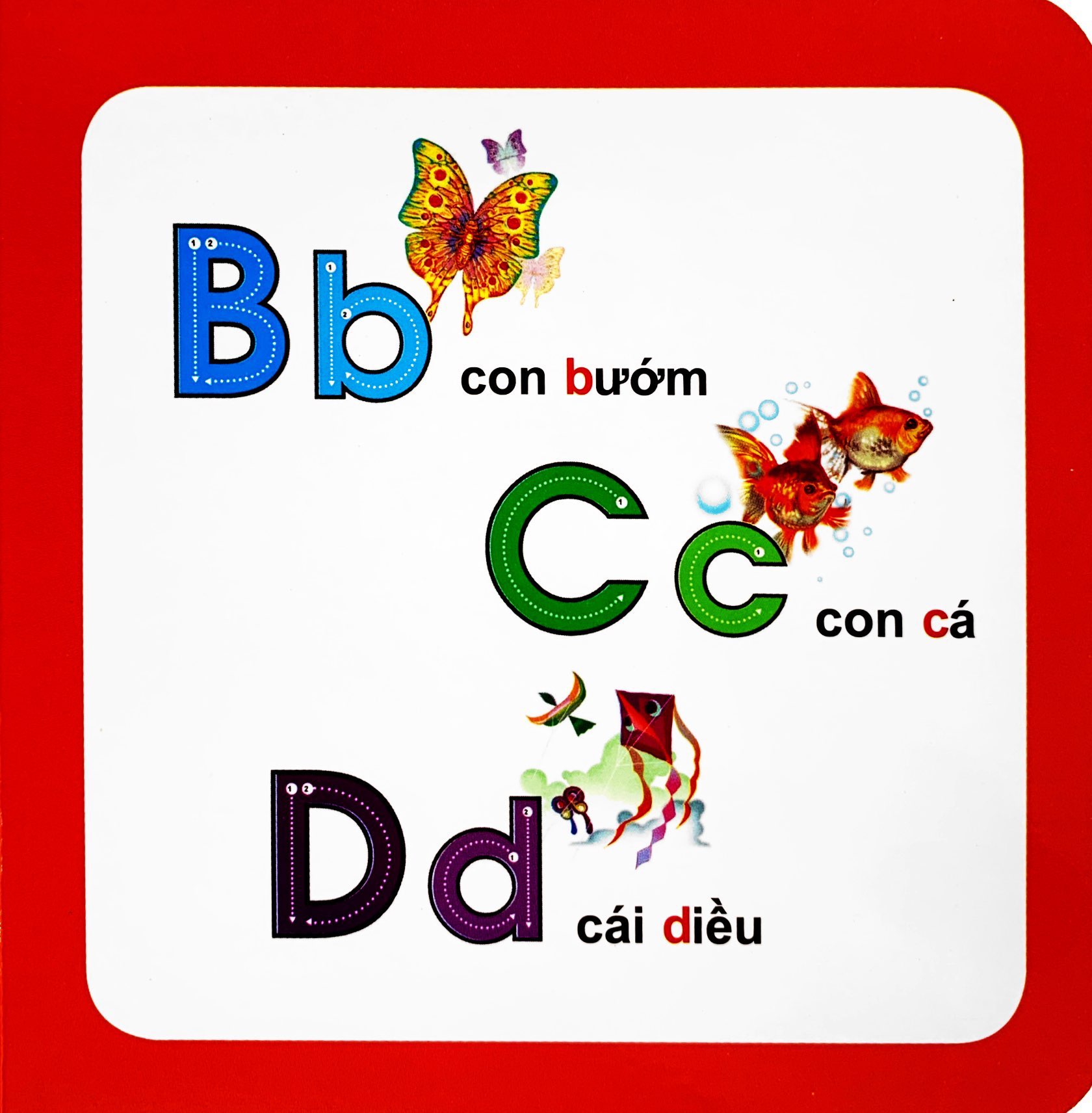 từ điển hình ảnh cho bé - chữ cái (tái bản 2019) - Ảnh 4